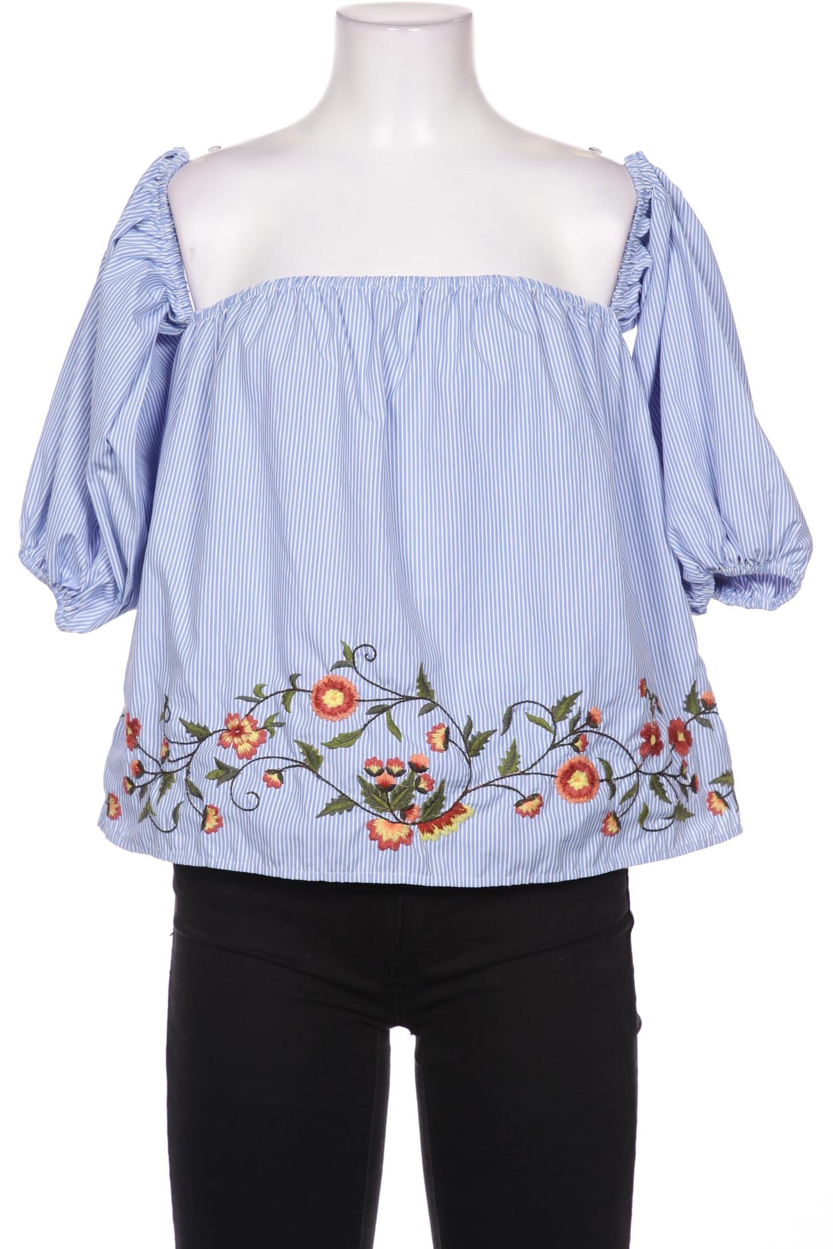 

Stradivarius Damen Bluse, hellblau, Gr. 36
