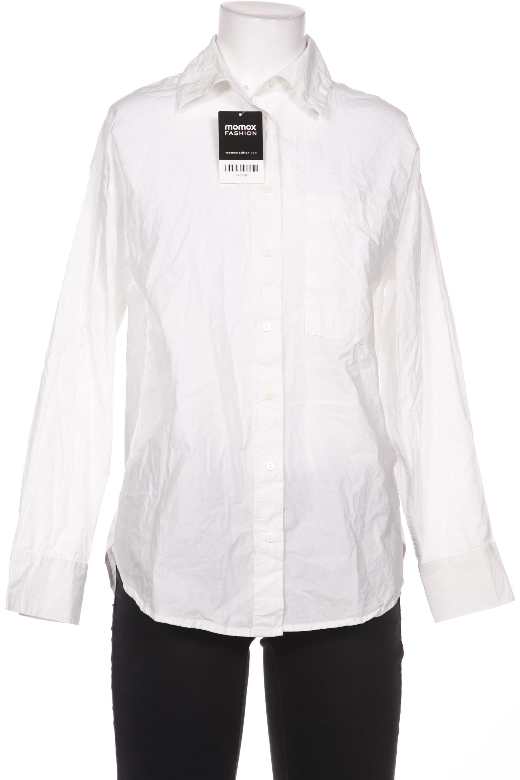 

Stradivarius Damen Bluse, weiß, Gr. 36