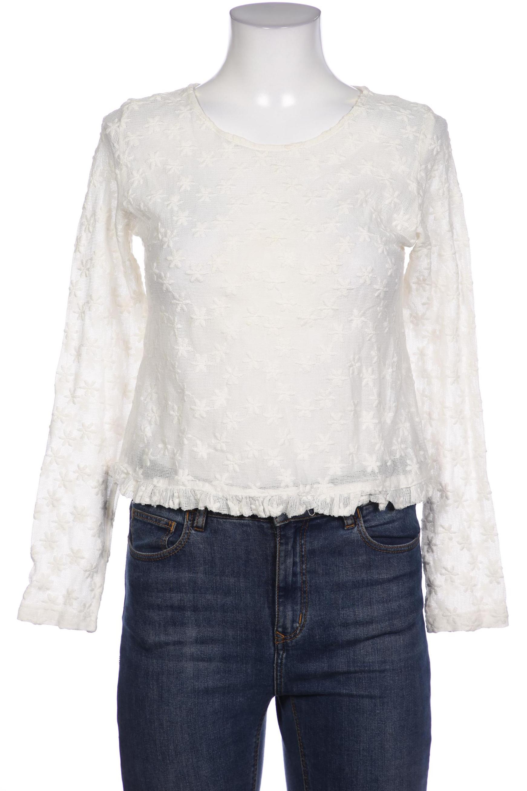 

Stradivarius Damen Bluse, cremeweiß