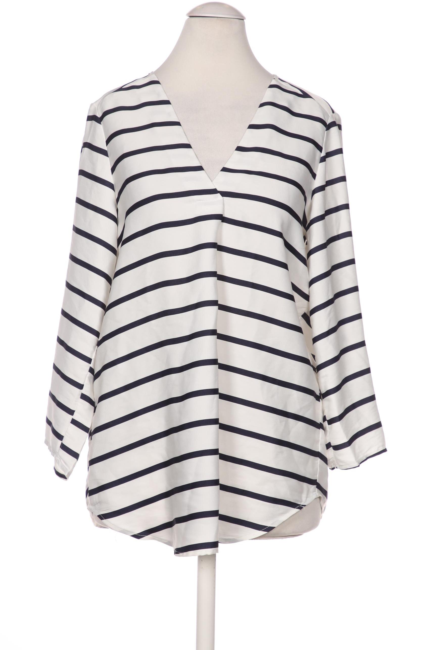 

Stradivarius Damen Bluse, weiß, Gr. 36