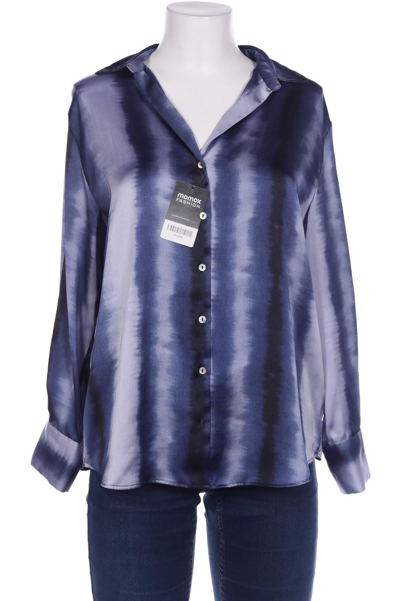 

Stradivarius Damen Bluse, blau, Gr. 36