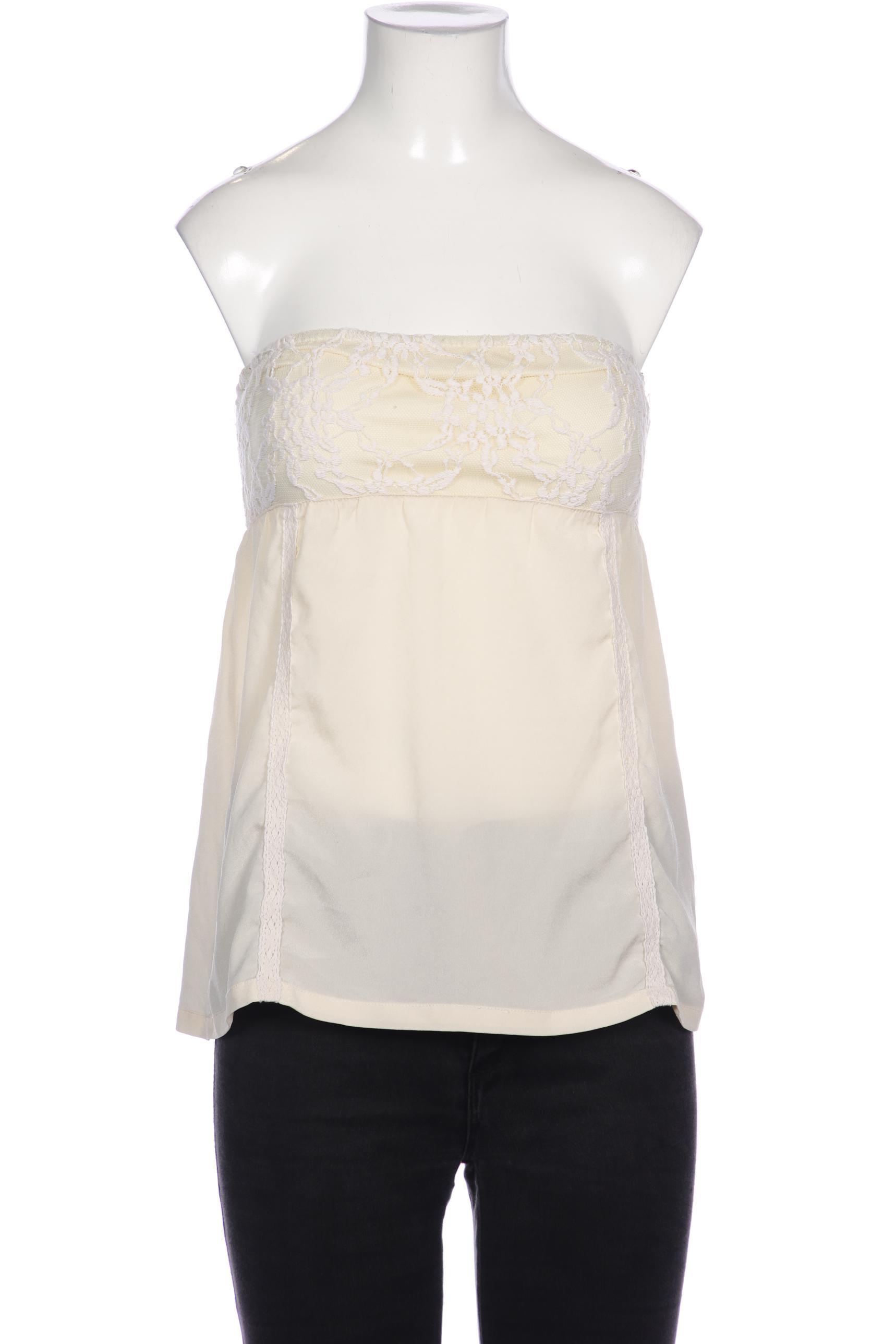 

Stradivarius Damen Bluse, cremeweiß