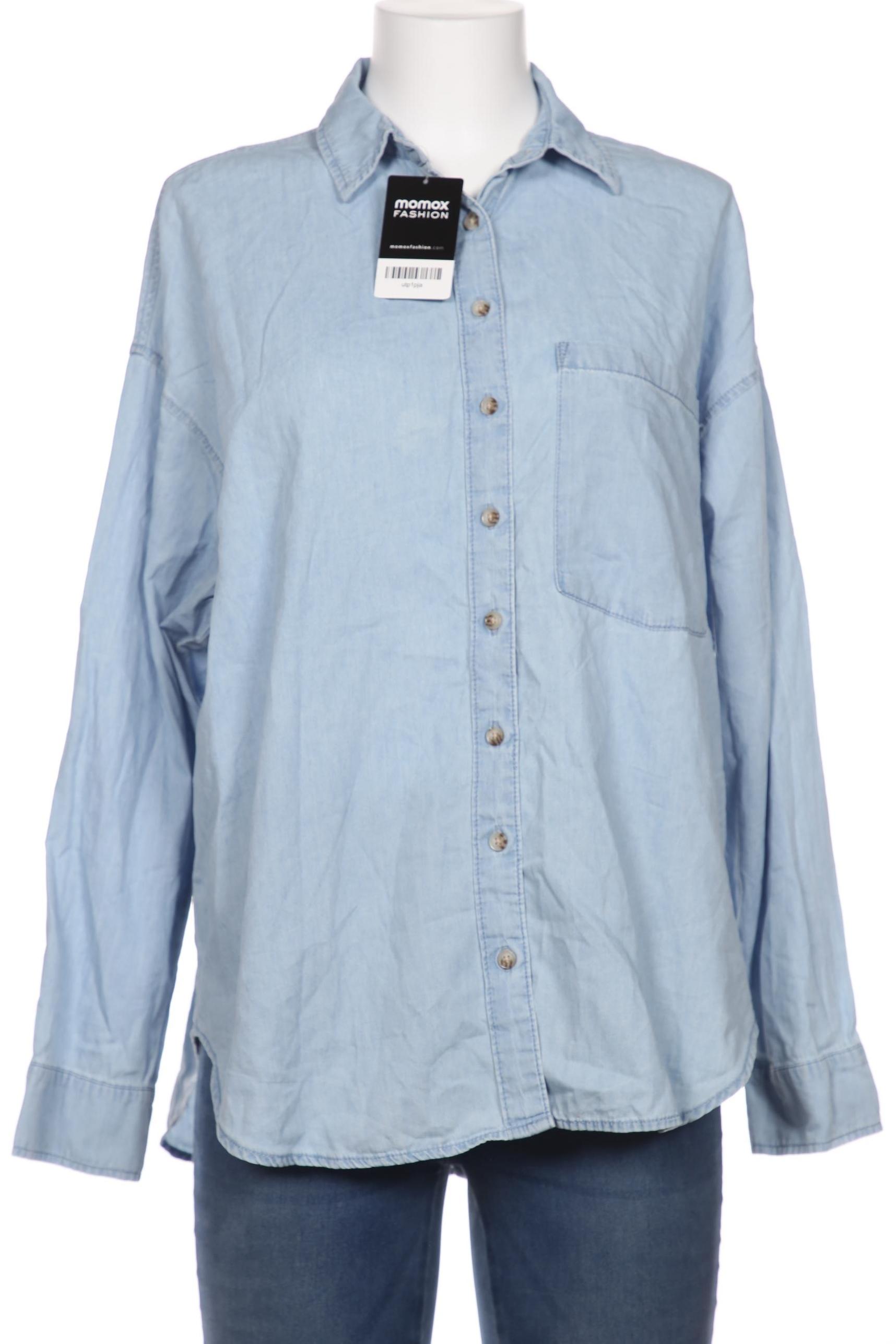 

Stradivarius Damen Bluse, hellblau, Gr. 42