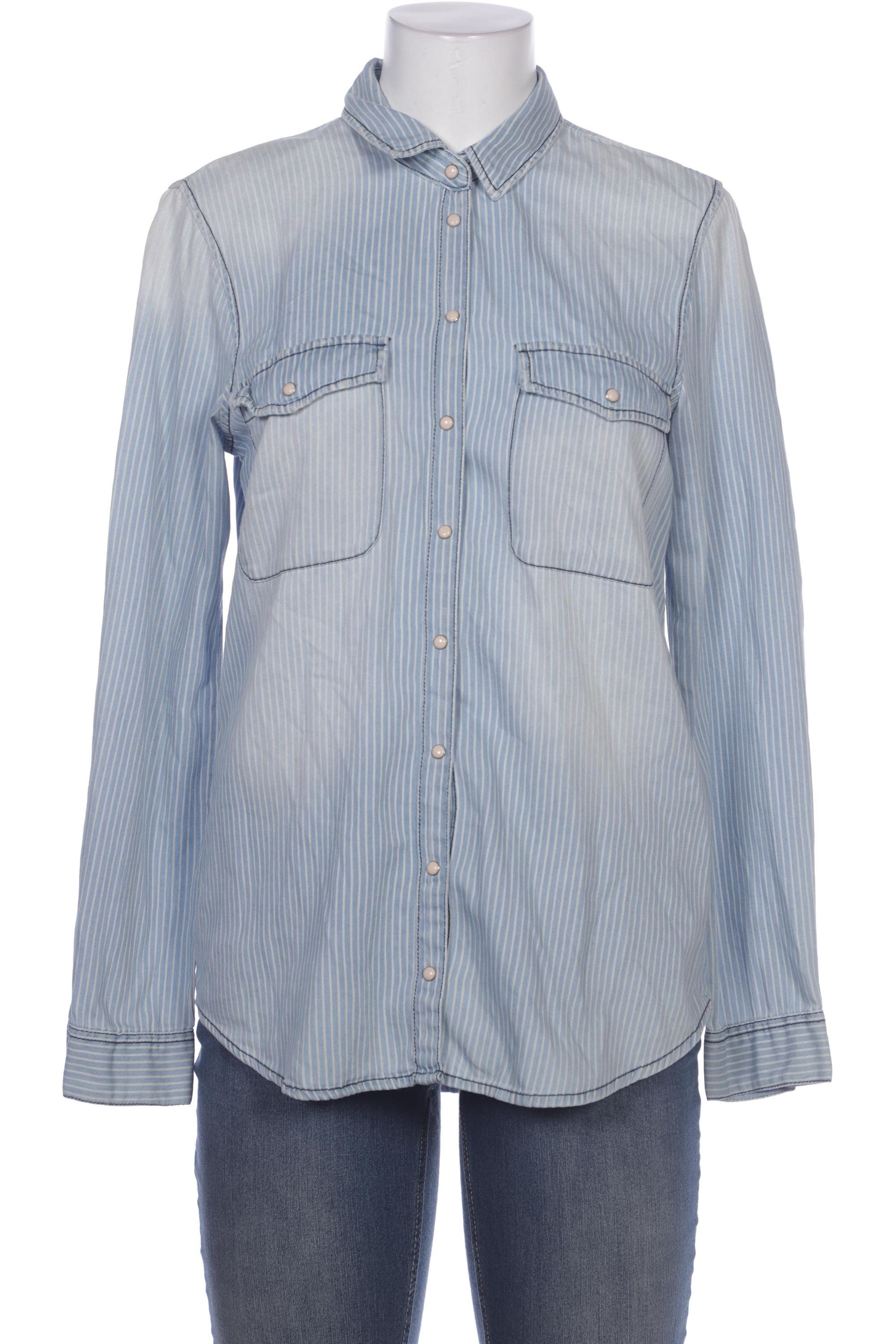 

Stradivarius Damen Bluse, blau, Gr. 38