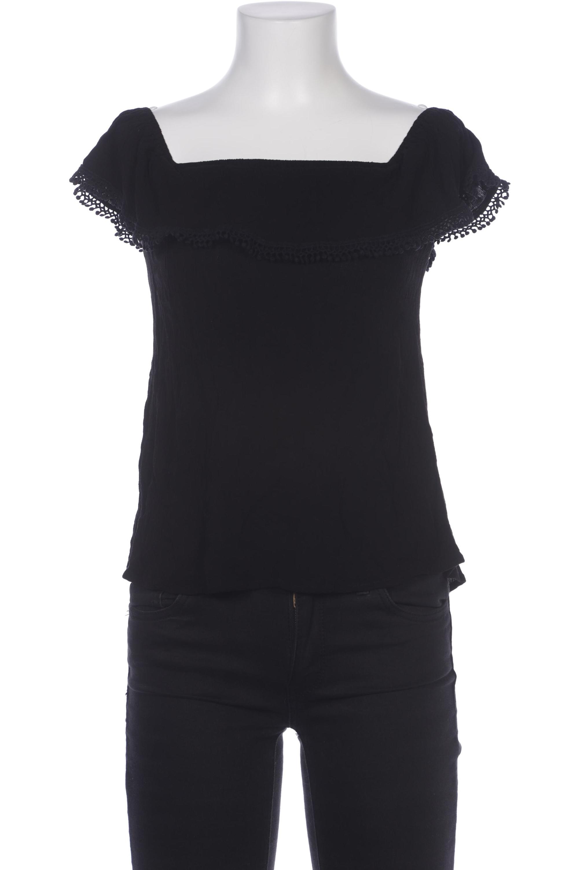 

Stradivarius Damen Bluse, schwarz, Gr. 36