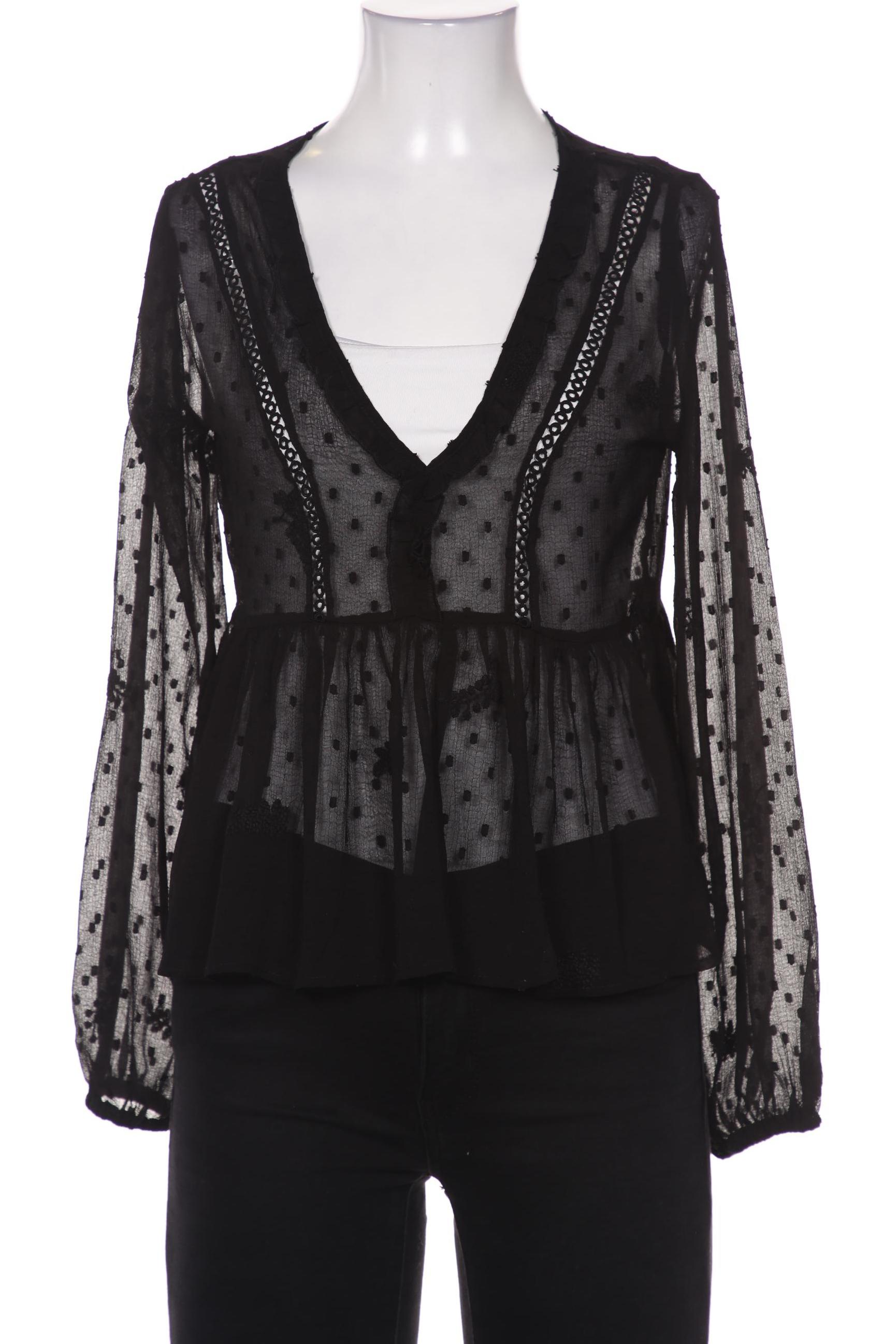 

Stradivarius Damen Bluse, schwarz, Gr. 36