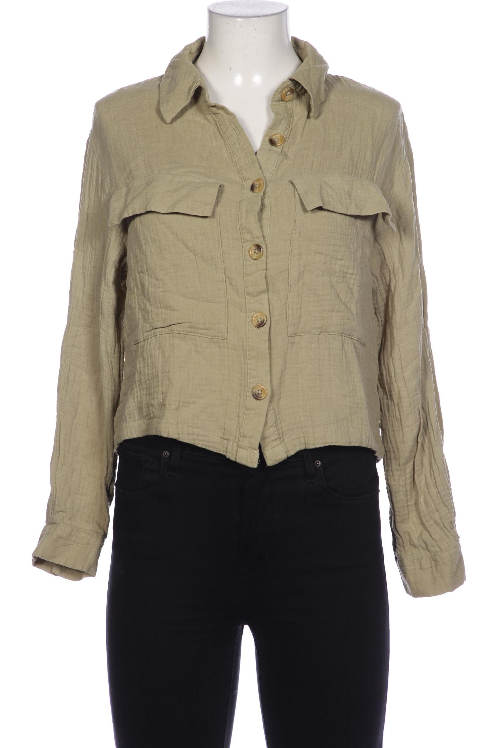 

Stradivarius Damen Bluse, grün, Gr. 38