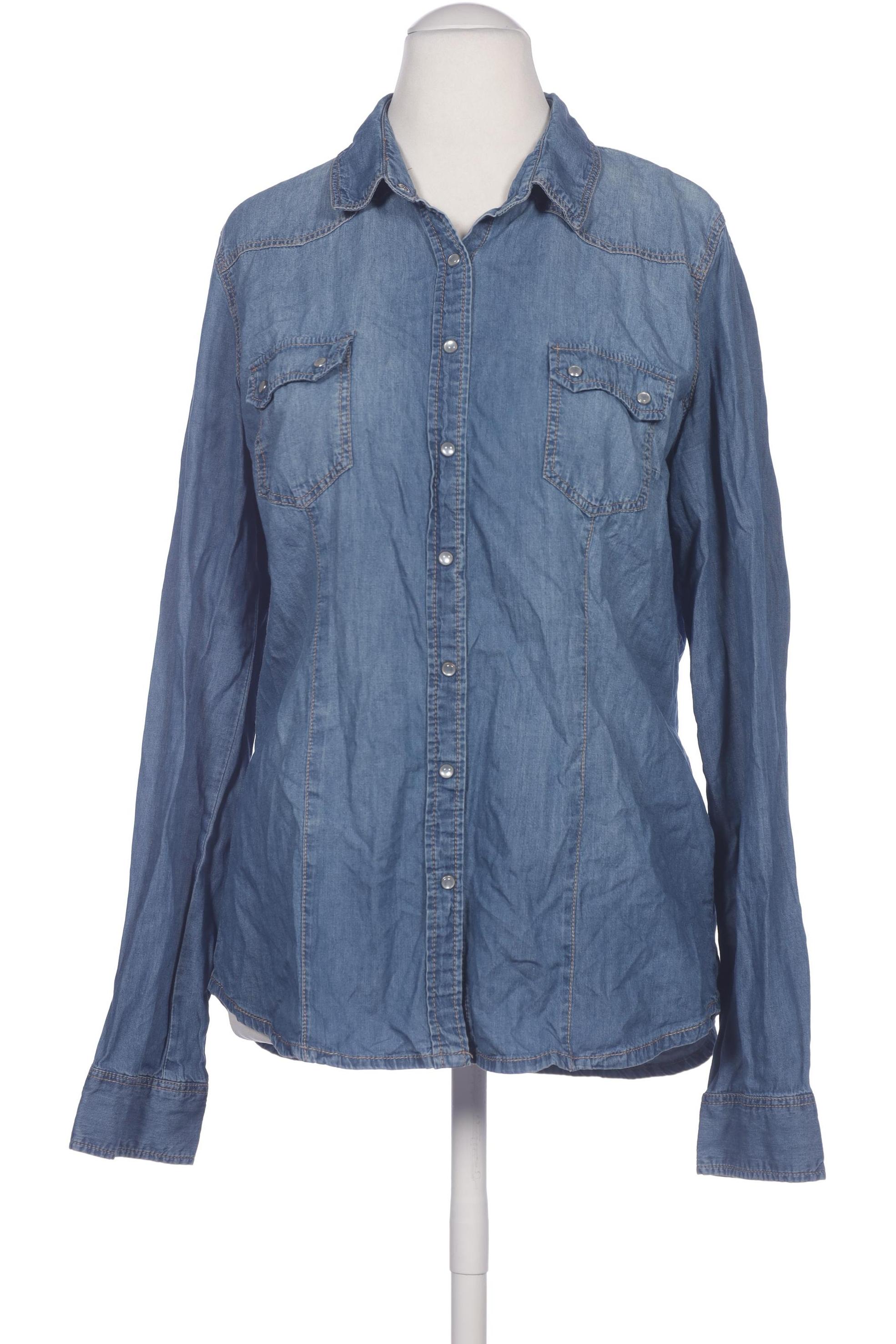 

Stradivarius Damen Bluse, blau, Gr. 44