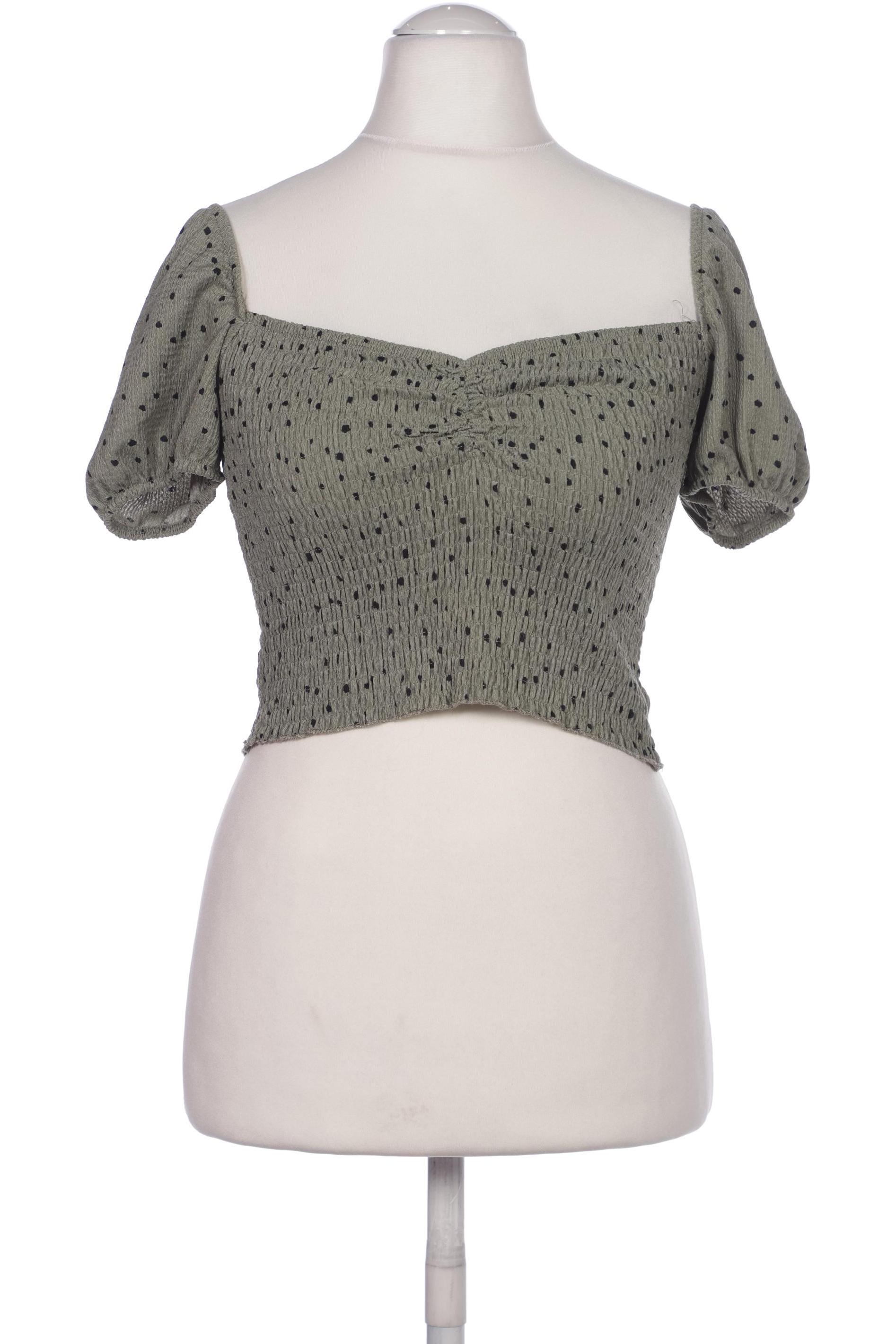 

Stradivarius Damen Bluse, grün, Gr. 38