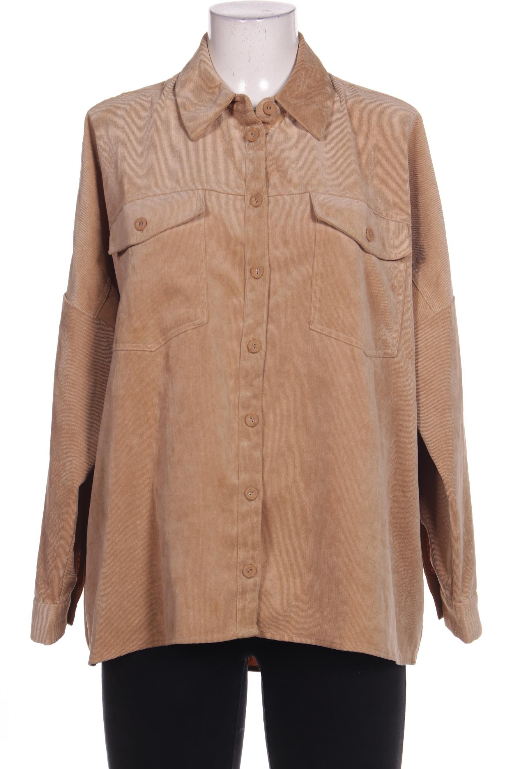 

Stradivarius Damen Bluse, beige, Gr. 42