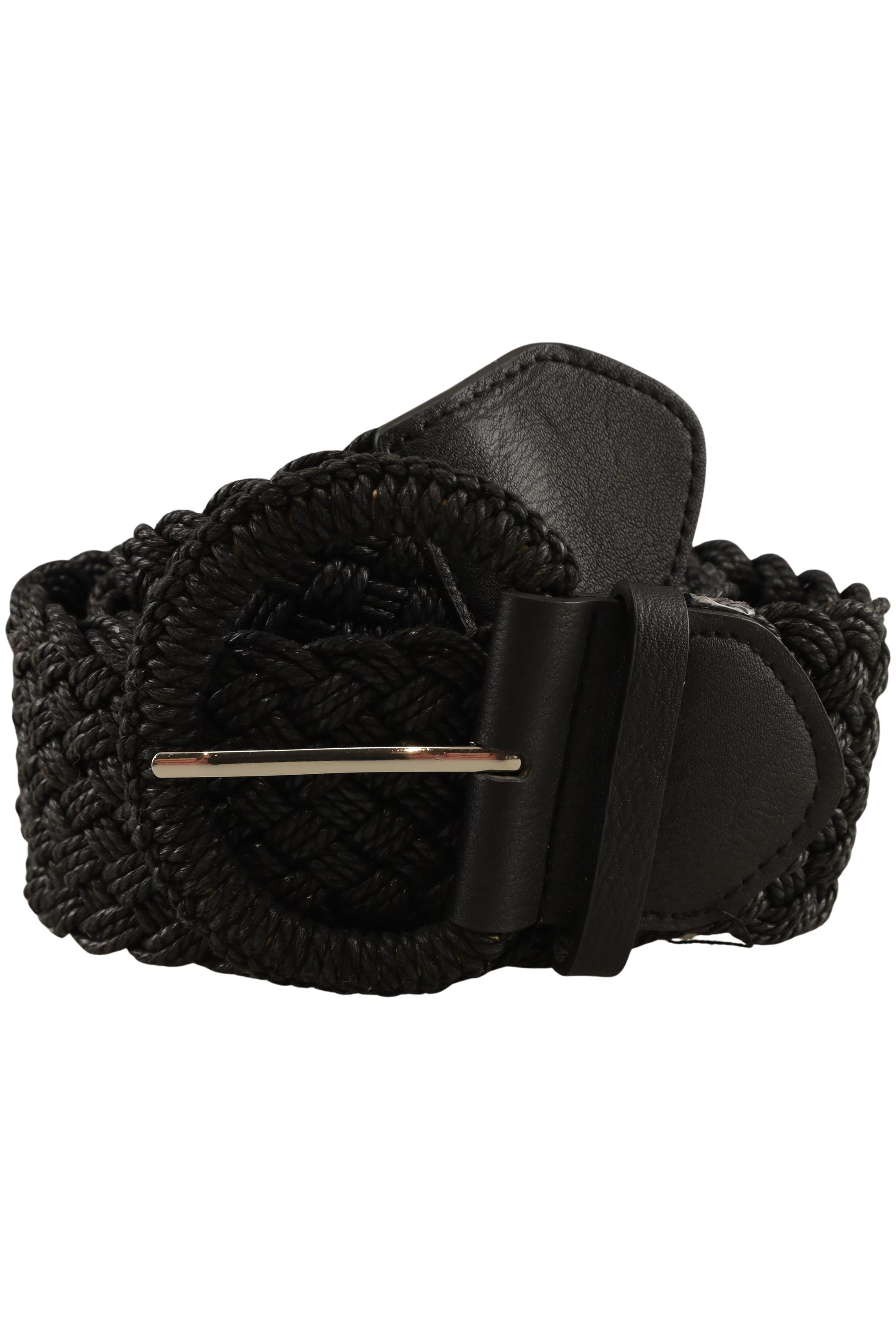 

Stradivarius Damen Gürtel, schwarz, Gr. 90