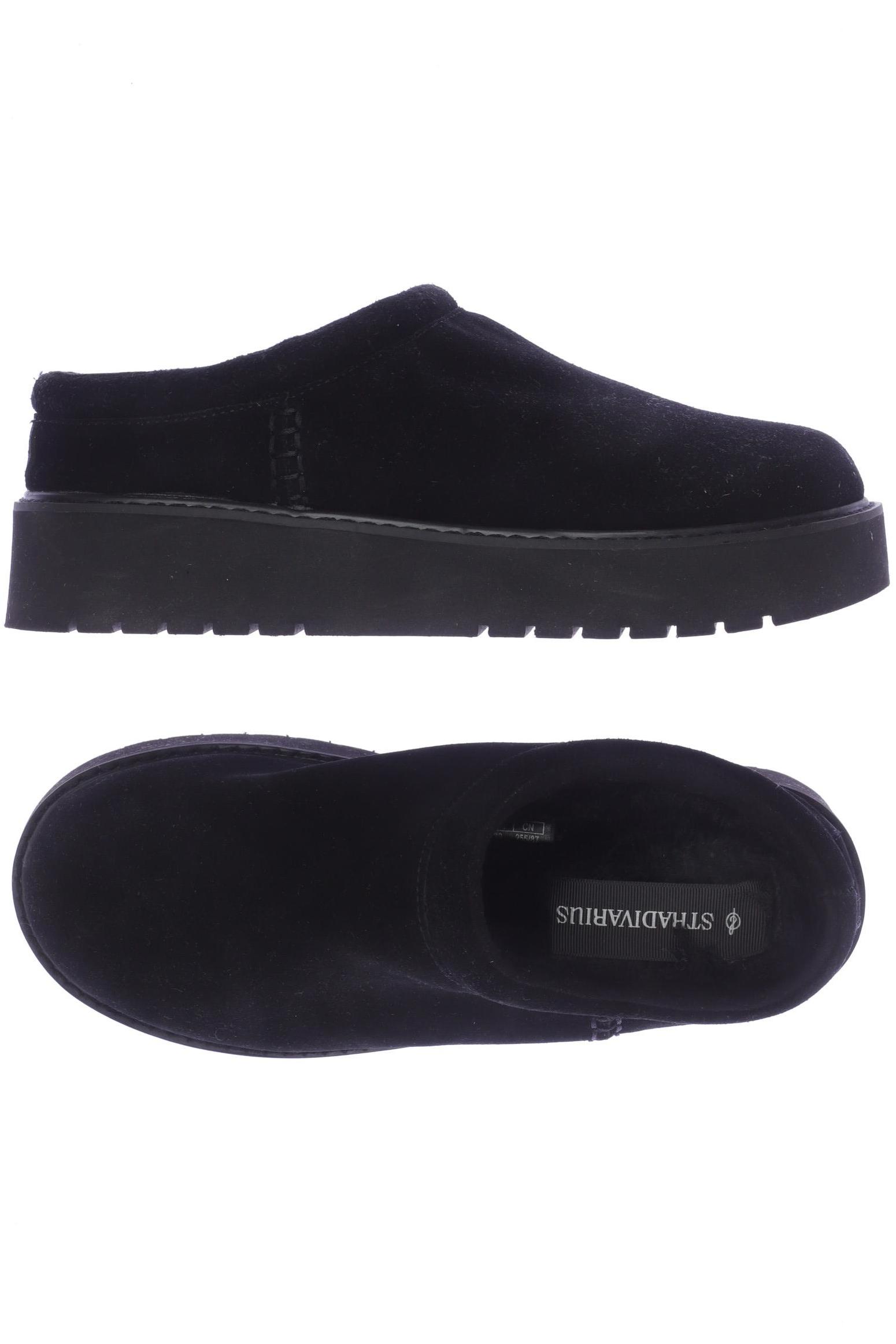 

Stradivarius Damen Halbschuh, schwarz, Gr. 39