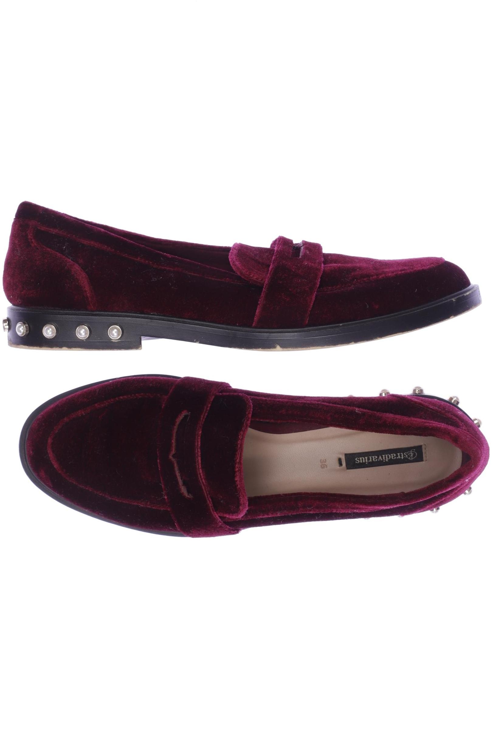 

Stradivarius Damen Halbschuh, bordeaux, Gr. 36