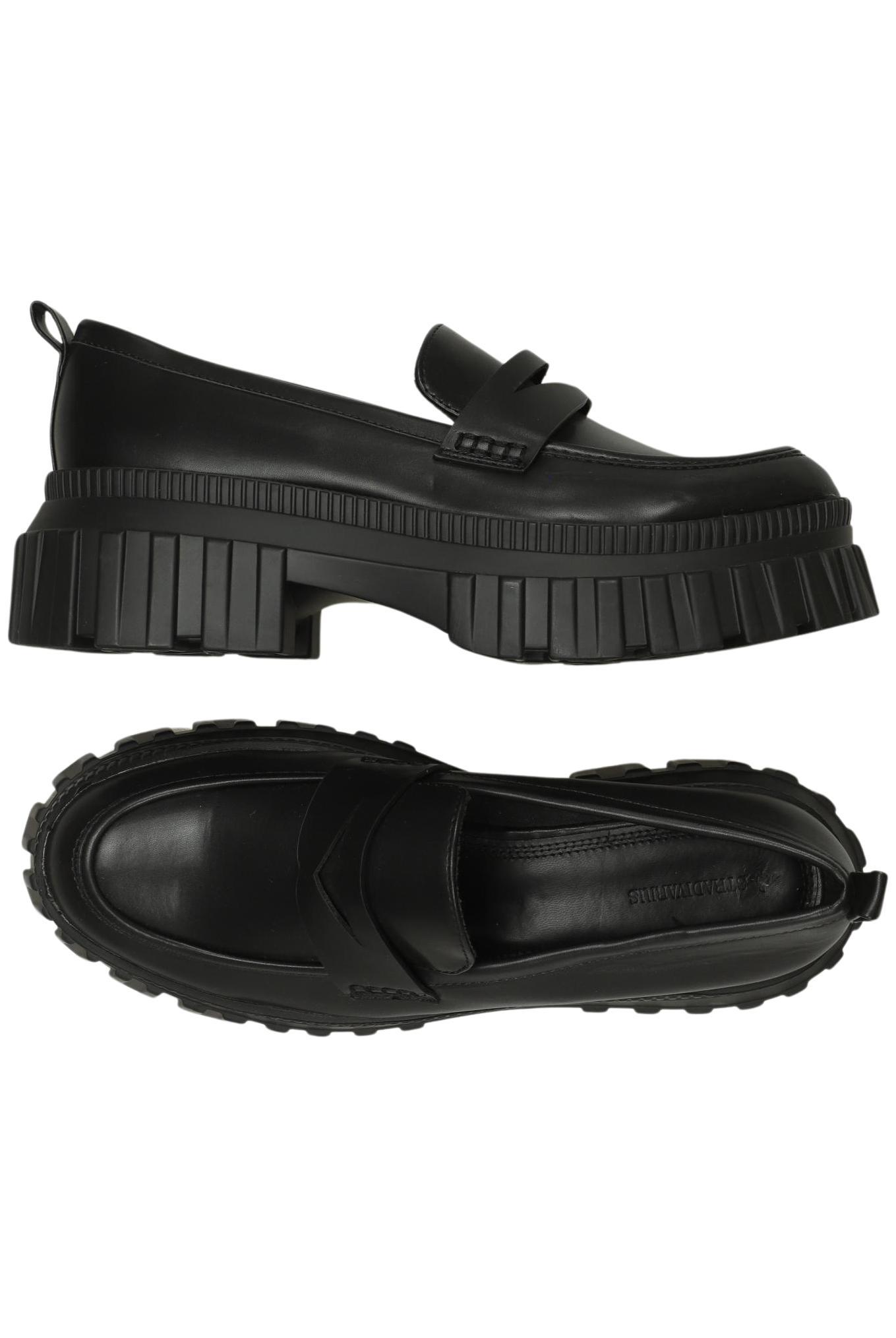 

Stradivarius Damen Halbschuh, schwarz, Gr. 41