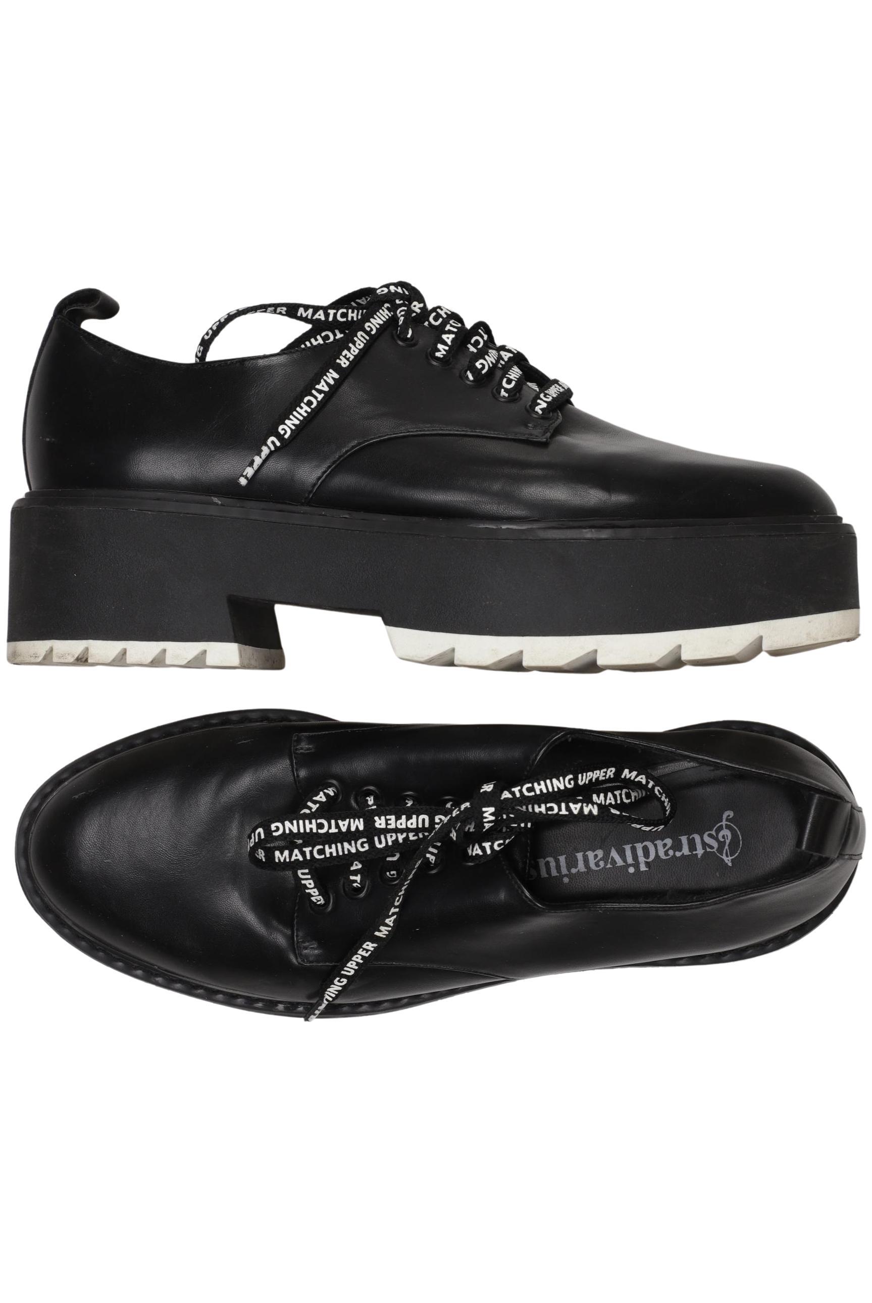 

Stradivarius Damen Halbschuh, schwarz, Gr. 38