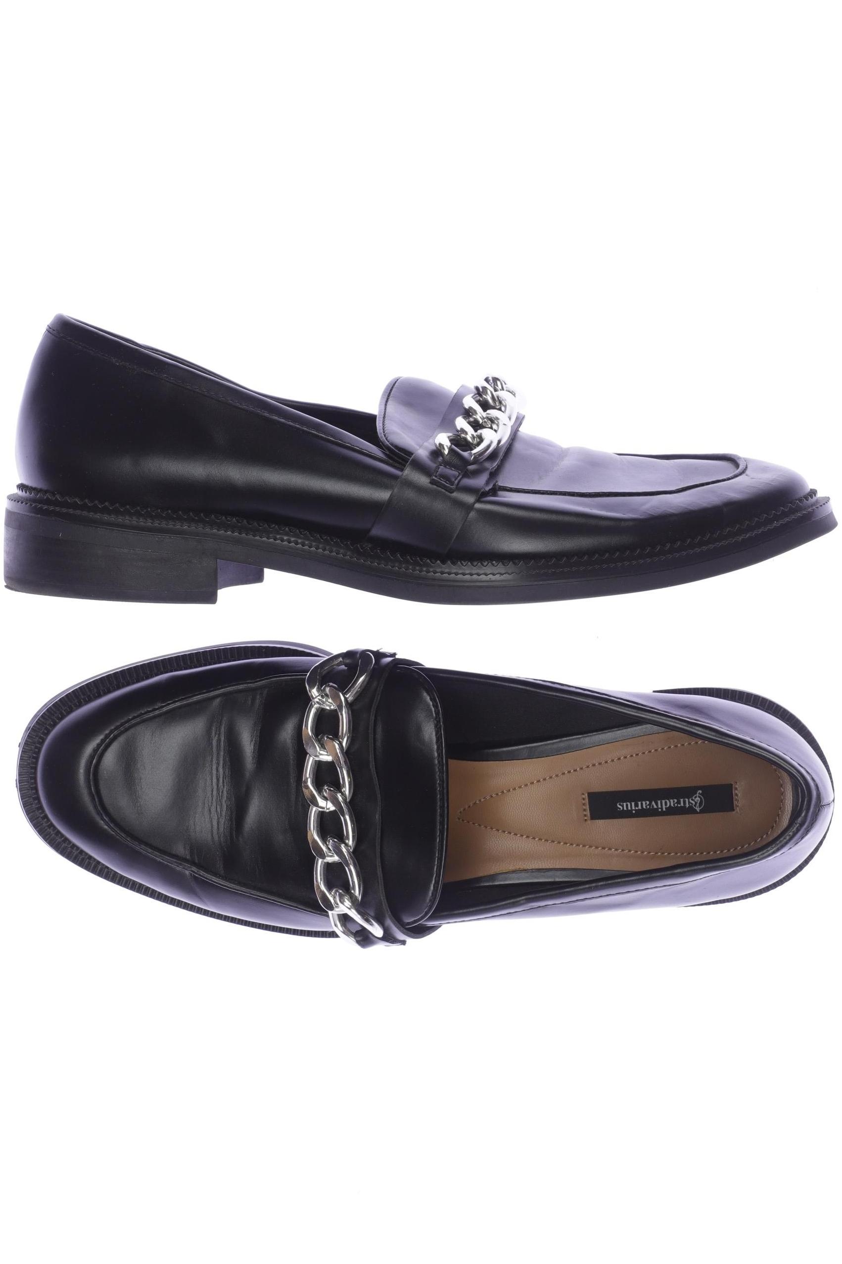 

Stradivarius Damen Halbschuh, schwarz, Gr. 40