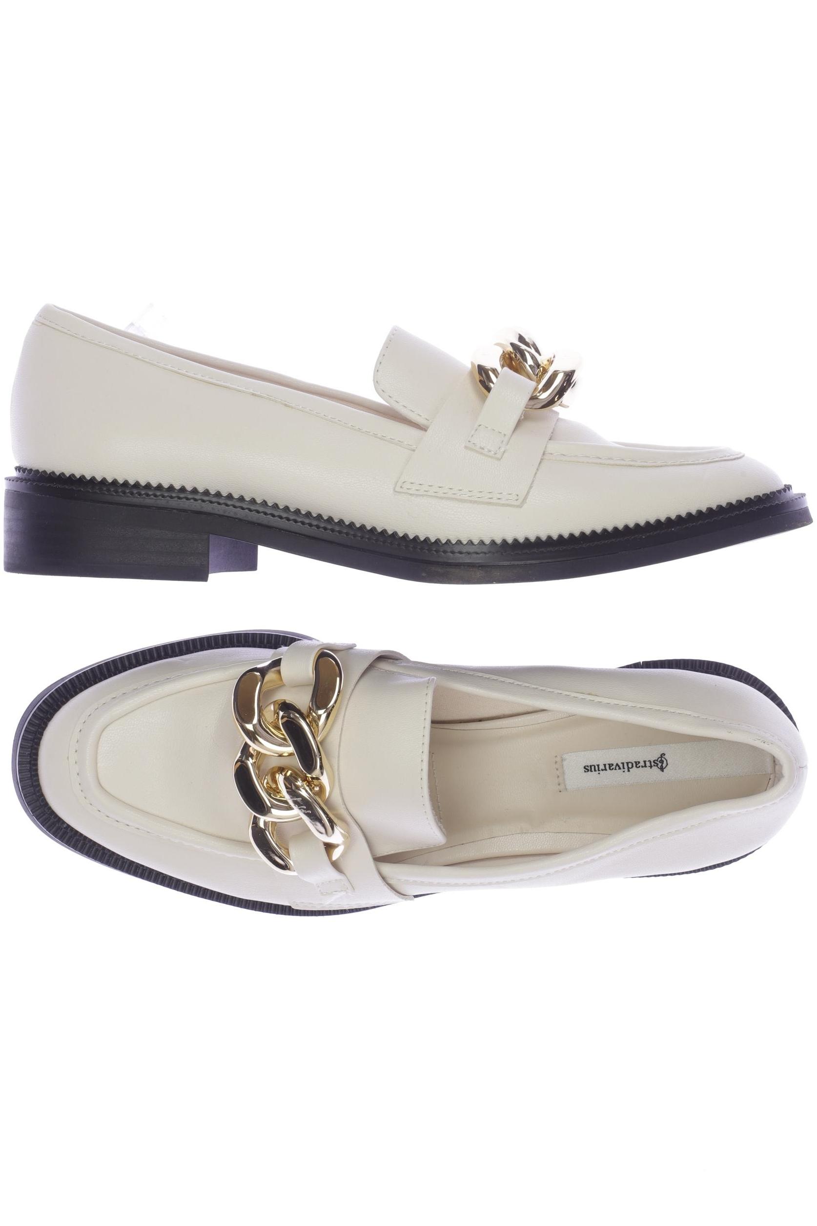 

Stradivarius Damen Halbschuh, beige, Gr. 38