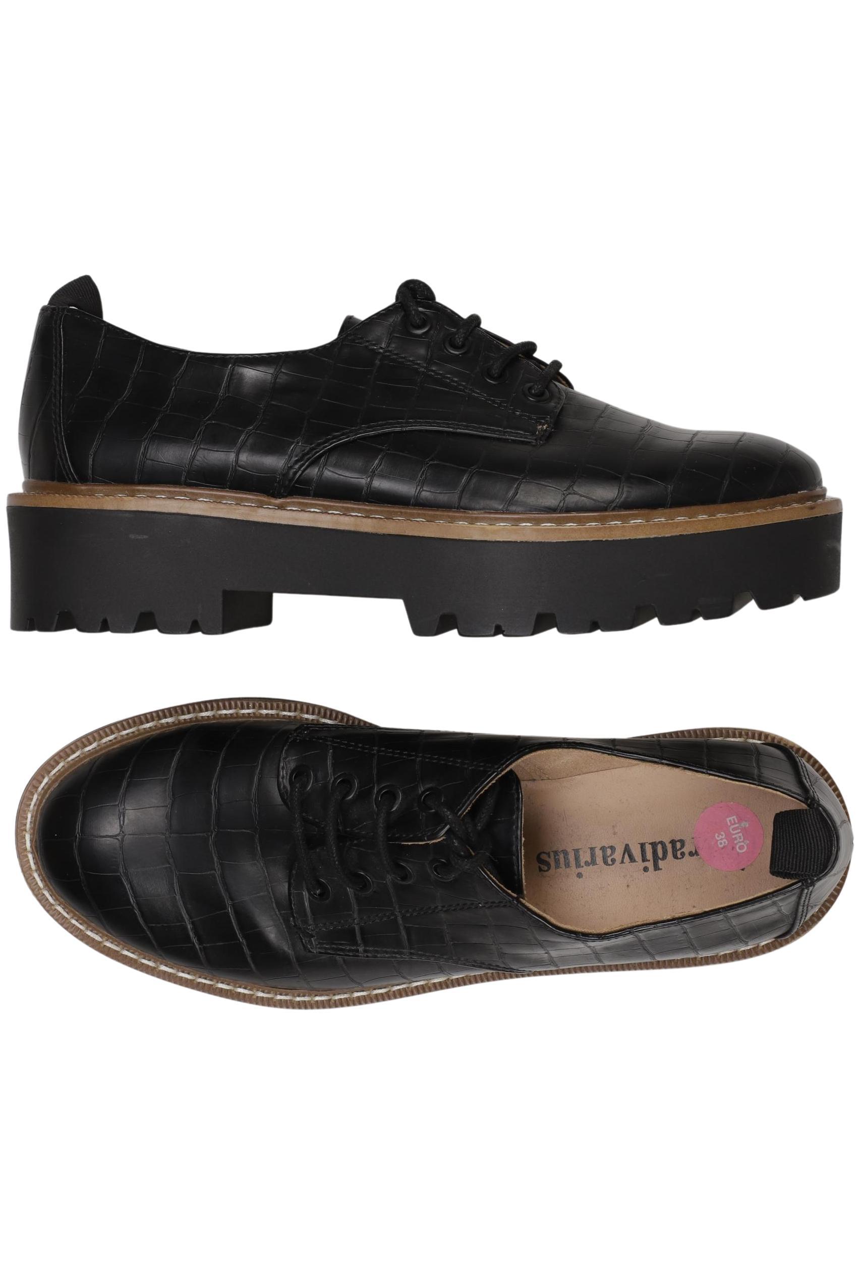 

Stradivarius Damen Halbschuh, schwarz, Gr. 38