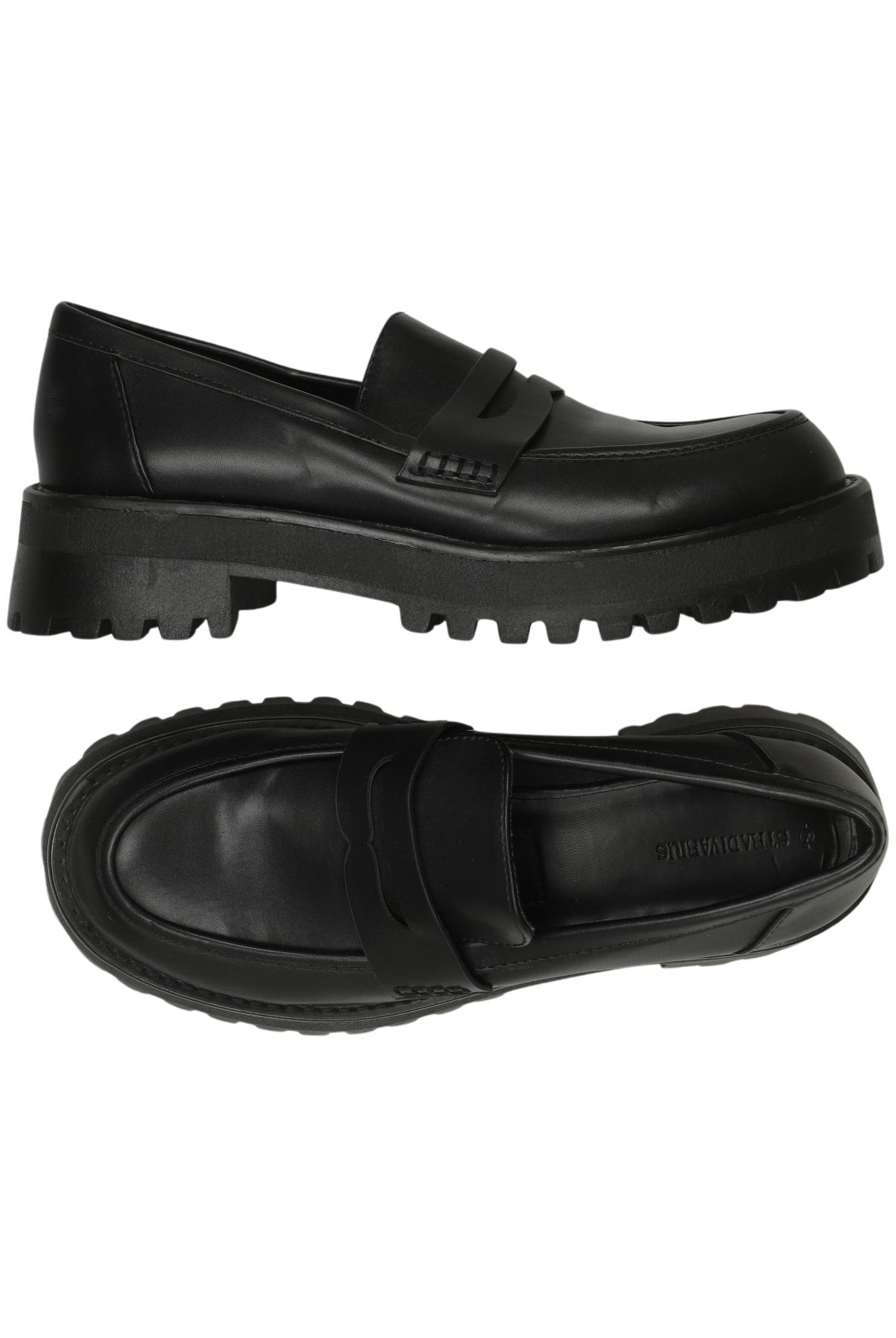 

Stradivarius Damen Halbschuh, schwarz, Gr. 38