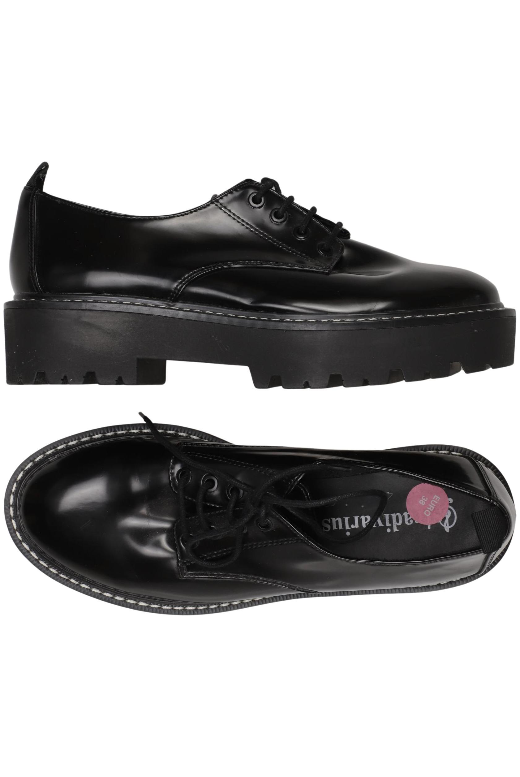 

Stradivarius Damen Halbschuh, schwarz, Gr. 38