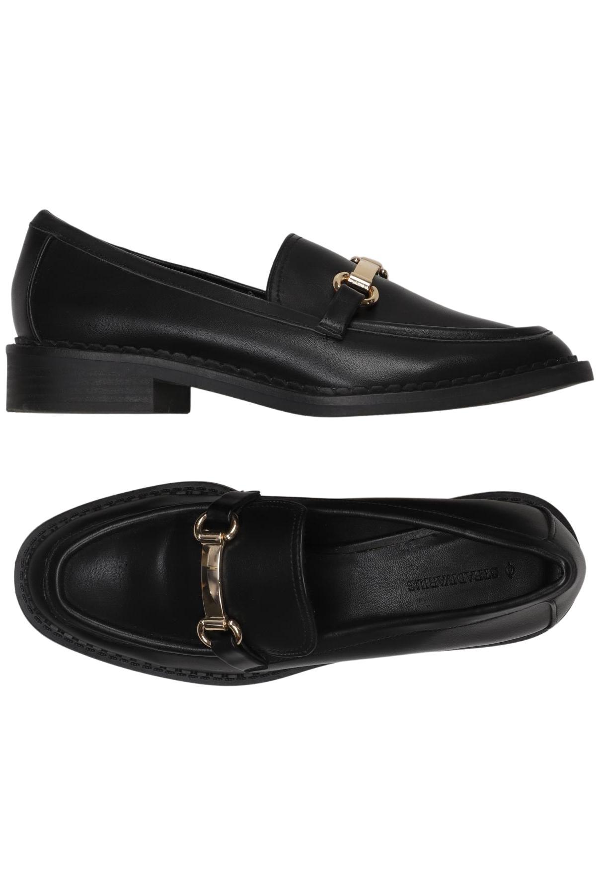 

Stradivarius Damen Halbschuh, schwarz, Gr. 38