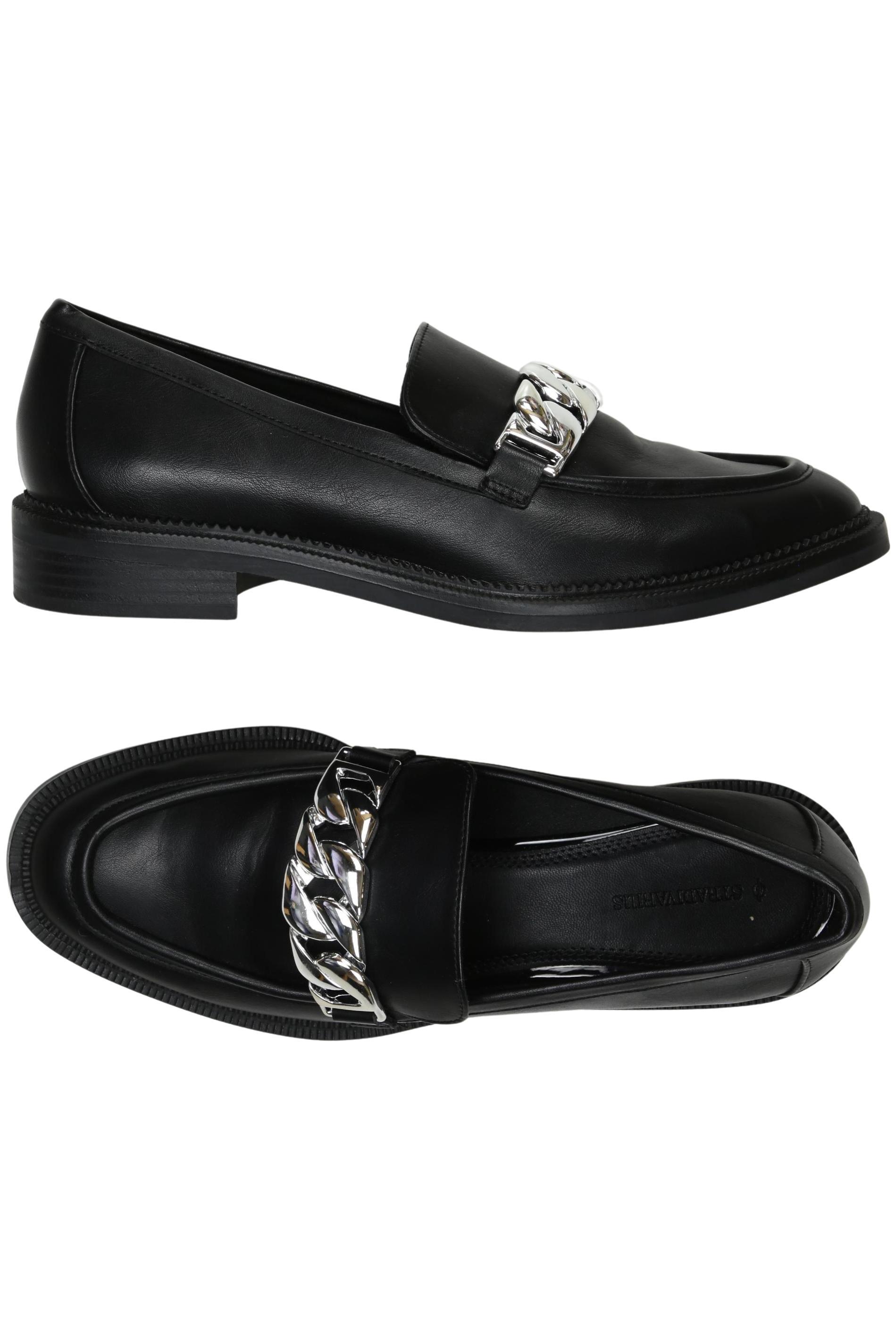 

Stradivarius Damen Halbschuh, schwarz, Gr. 40