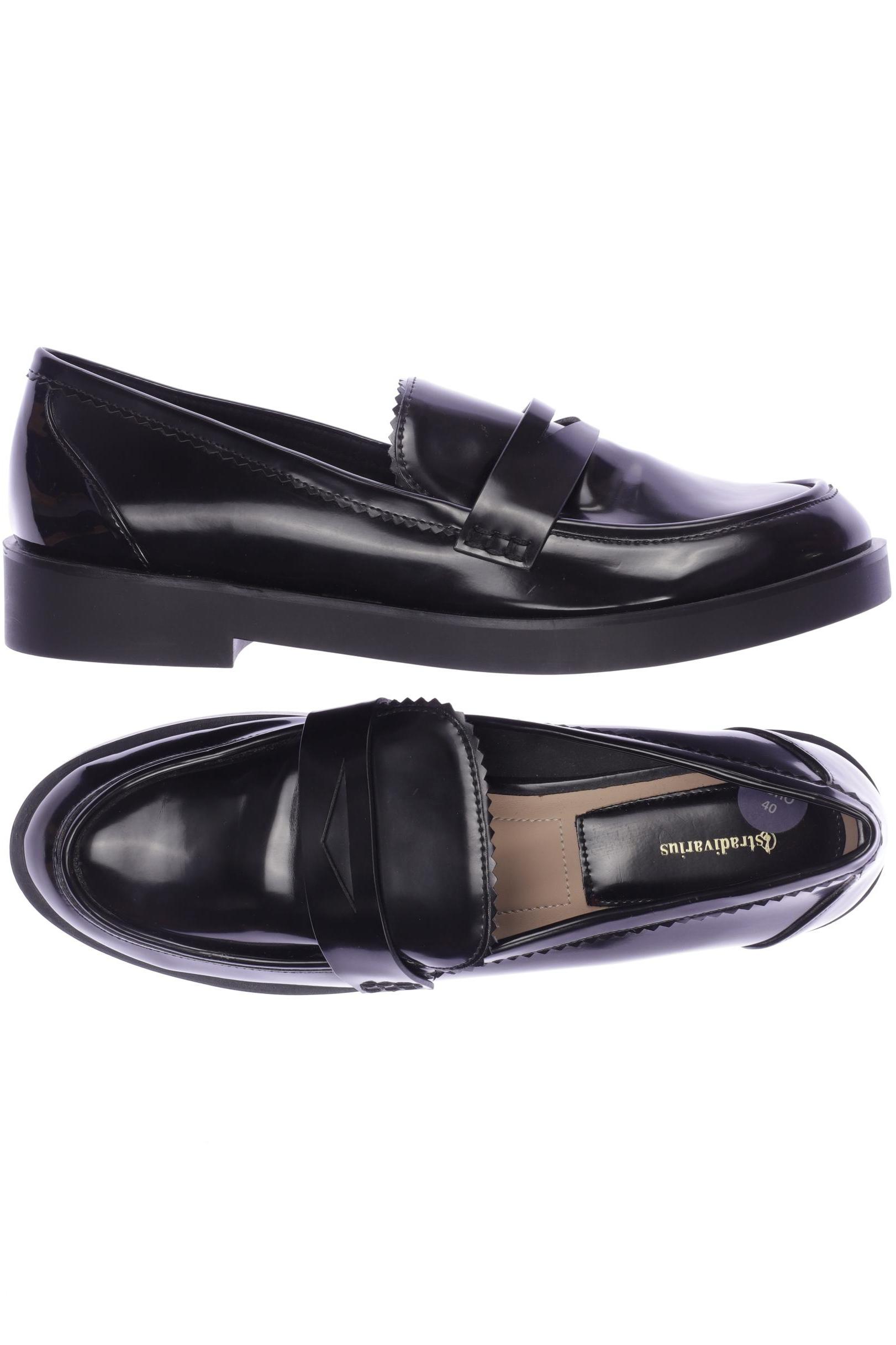 

Stradivarius Damen Halbschuh, schwarz, Gr. 40