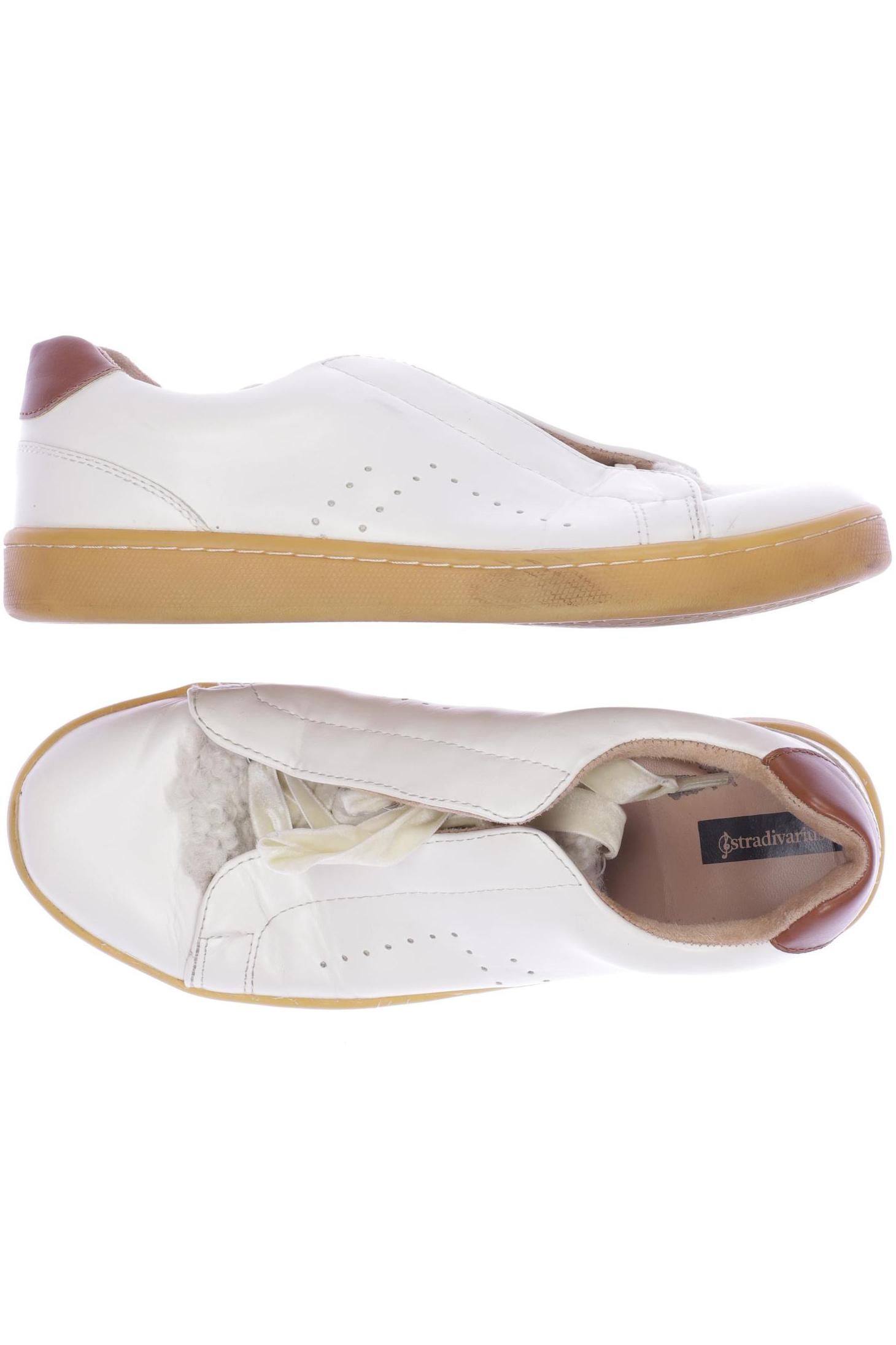 

Stradivarius Damen Halbschuh, weiß, Gr. 38