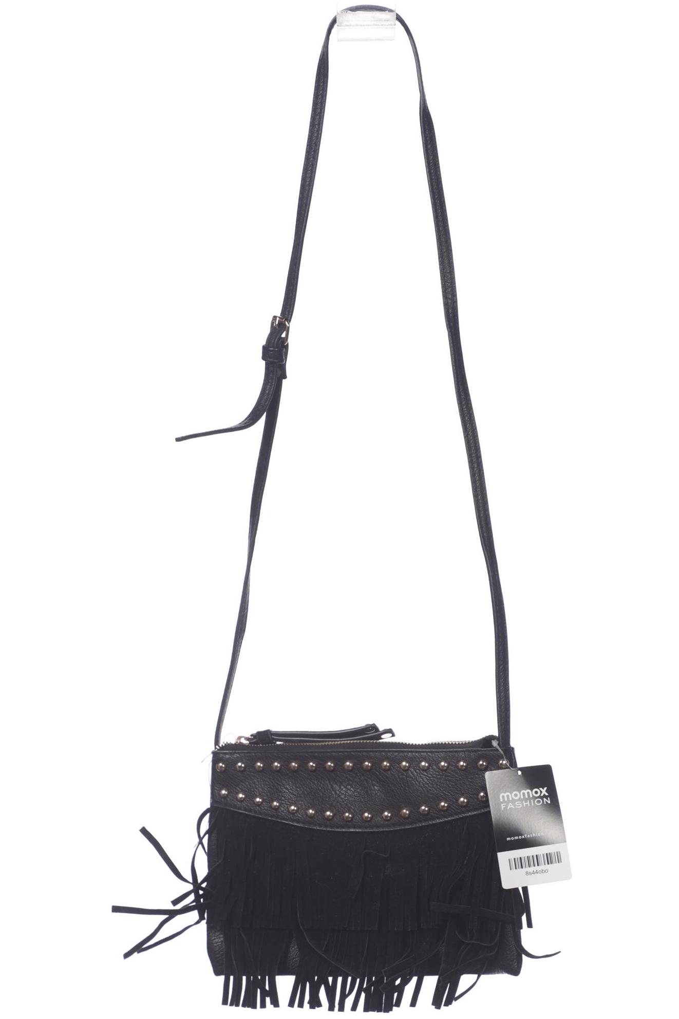 

Stradivarius Damen Handtasche, schwarz, Gr.