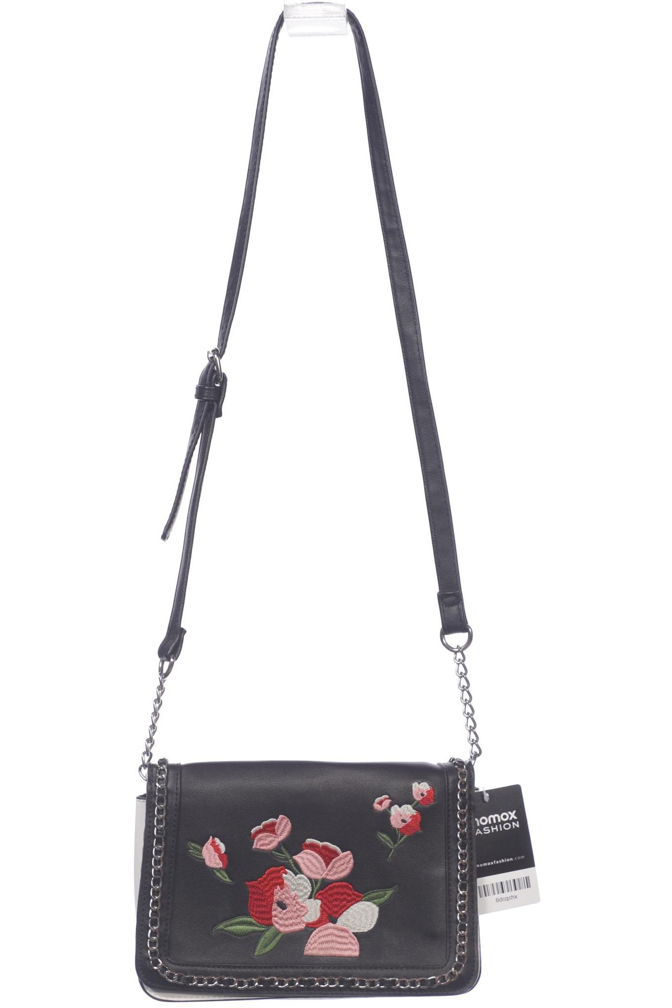 

Stradivarius Damen Handtasche, schwarz, Gr.