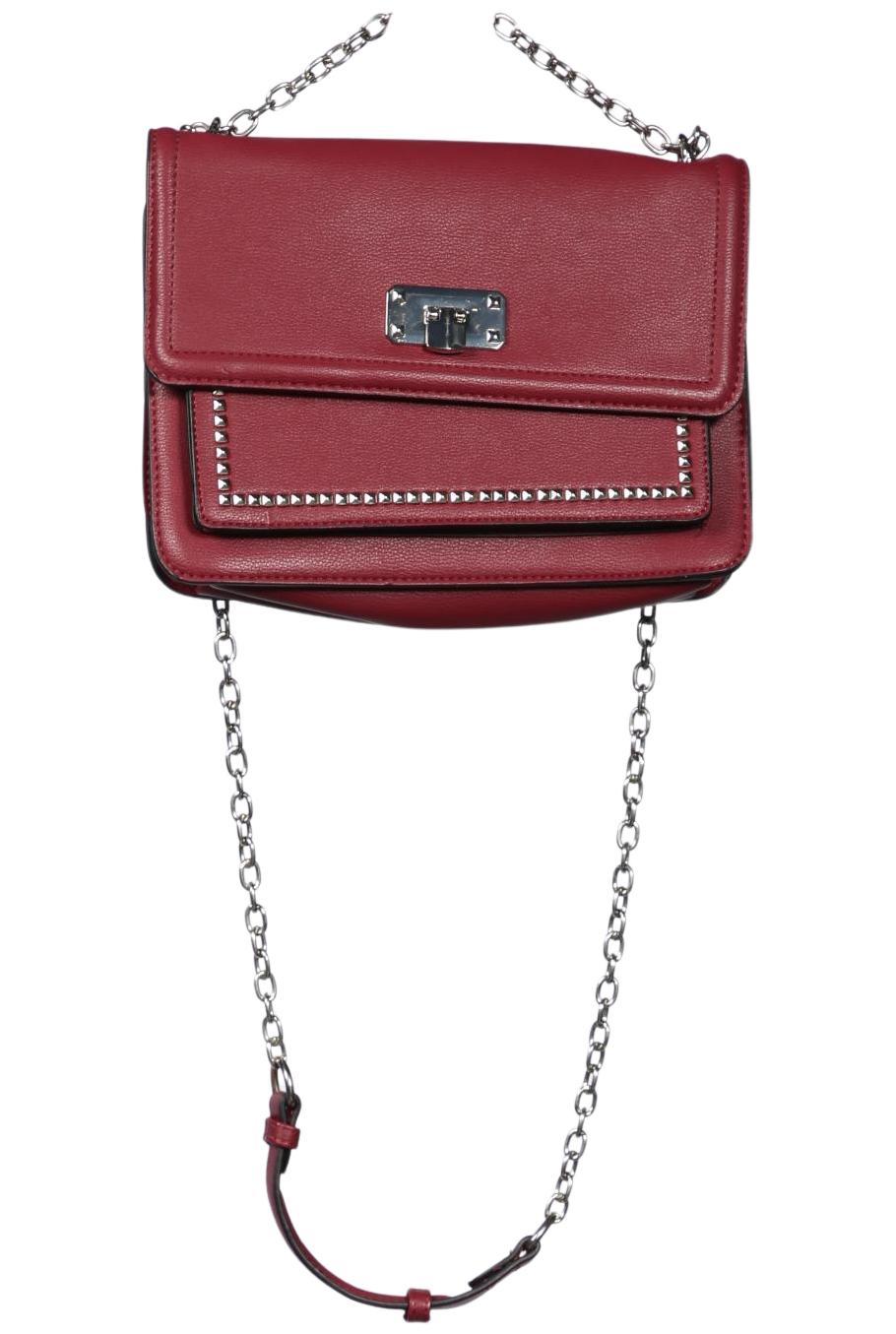 

Stradivarius Damen Handtasche, bordeaux, Gr.
