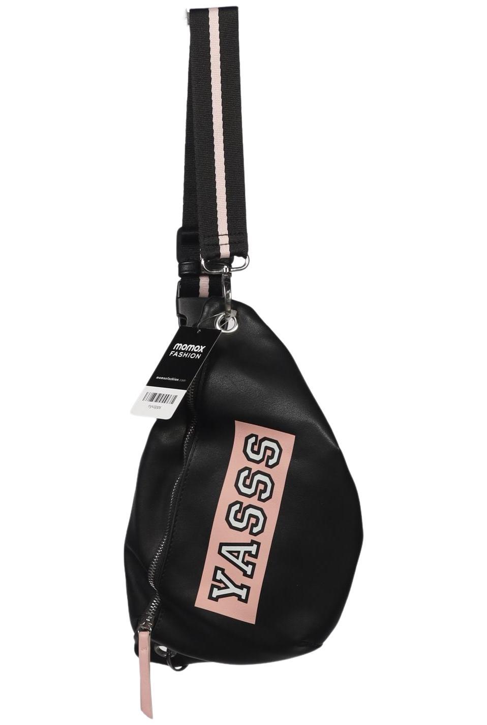 

Stradivarius Damen Handtasche, schwarz, Gr.