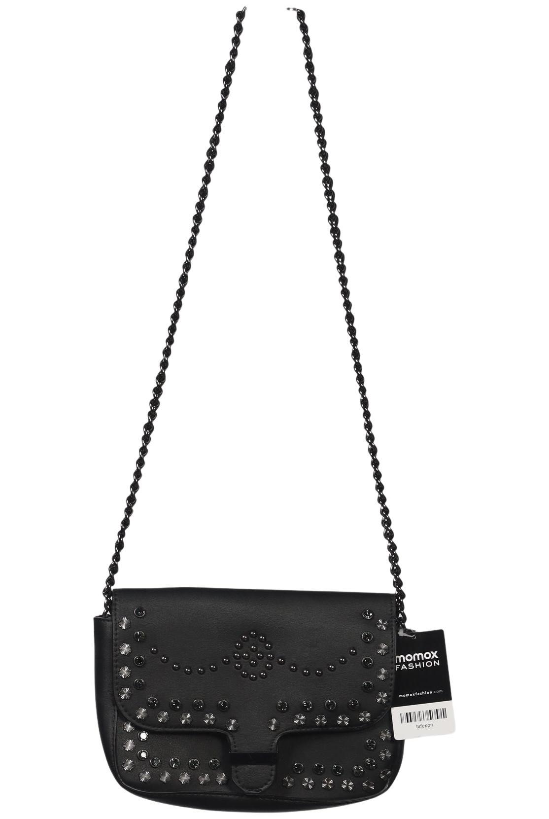 

Stradivarius Damen Handtasche, schwarz, Gr.