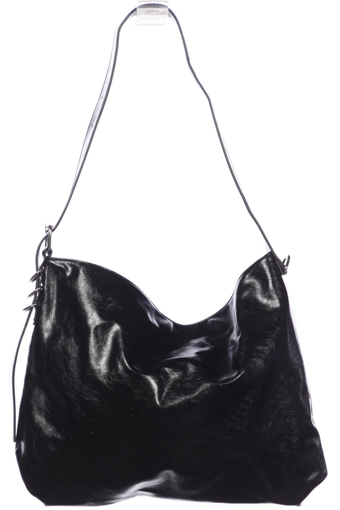 

Stradivarius Damen Handtasche, schwarz, Gr.