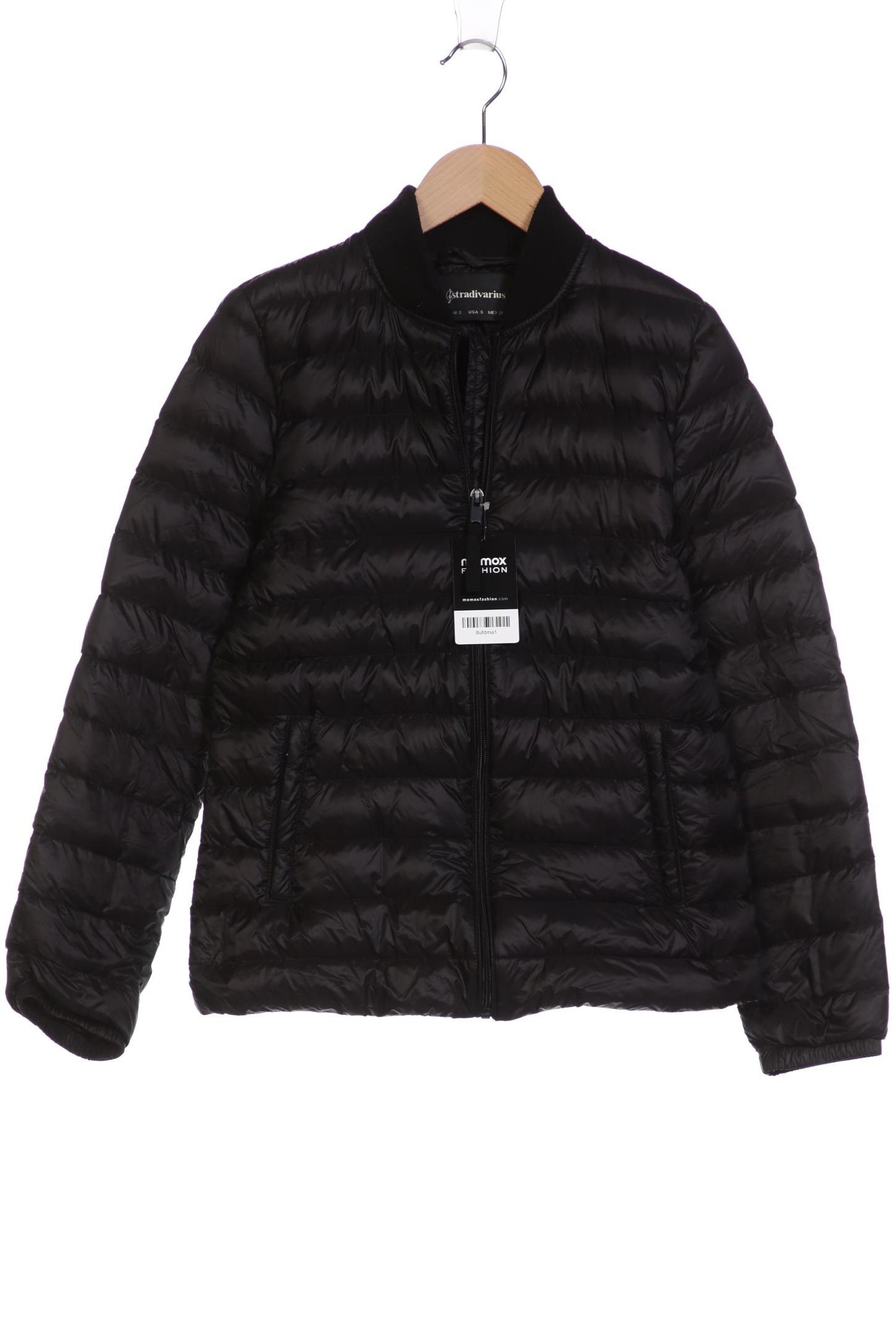 

Stradivarius Damen Jacke, schwarz, Gr. 36