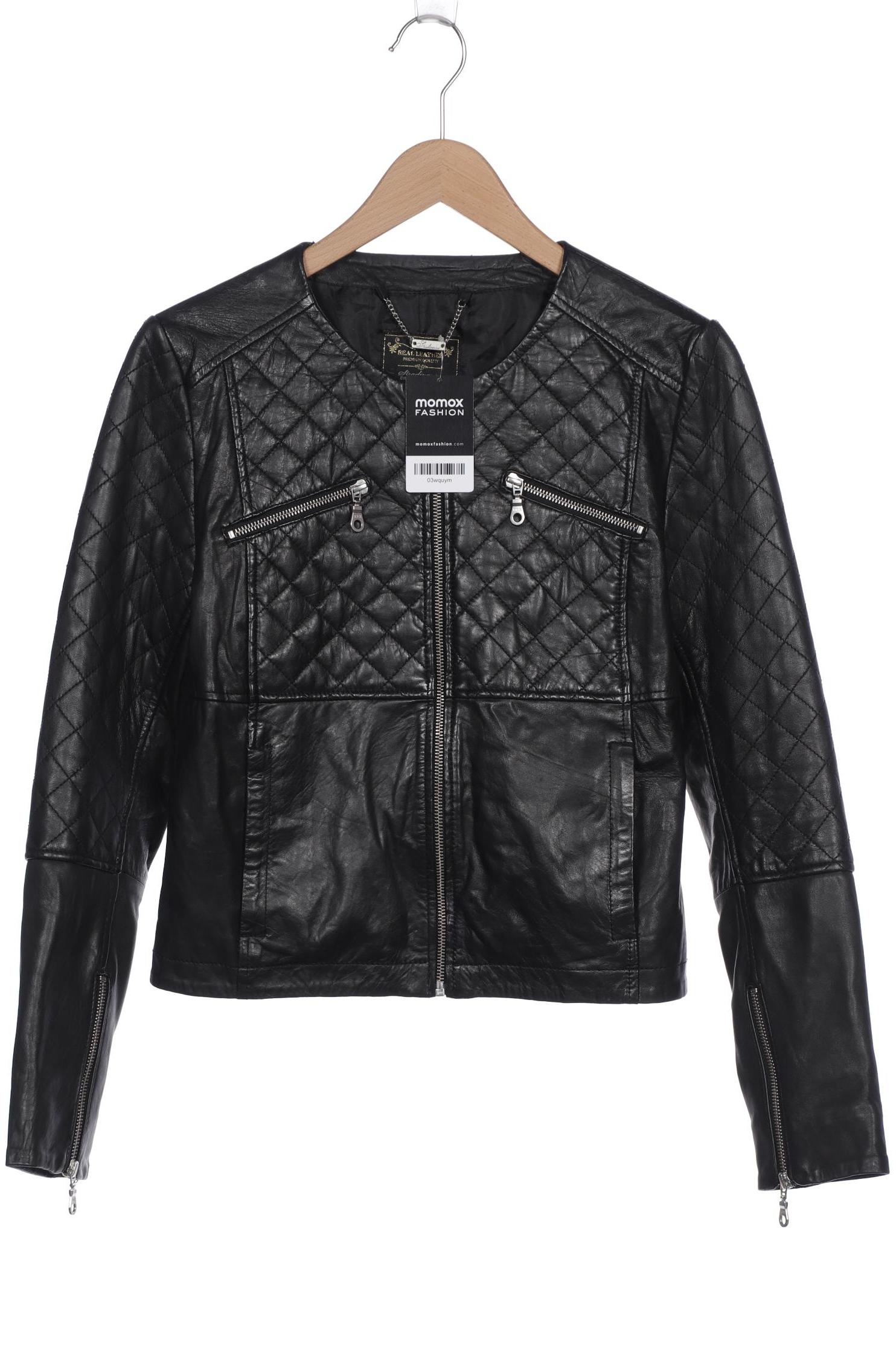 

Stradivarius Damen Jacke, schwarz