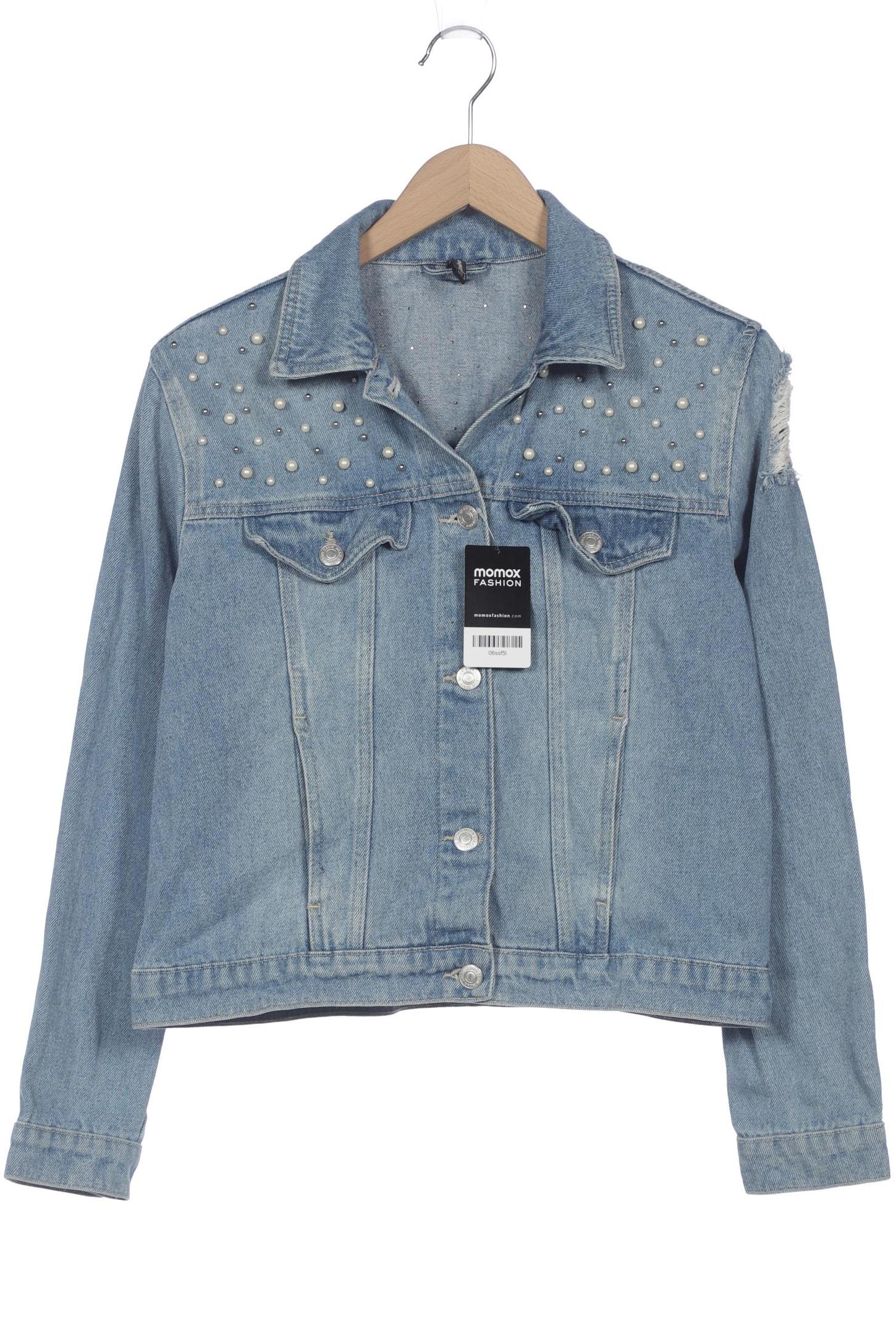 

Stradivarius Damen Jacke, blau, Gr. 36