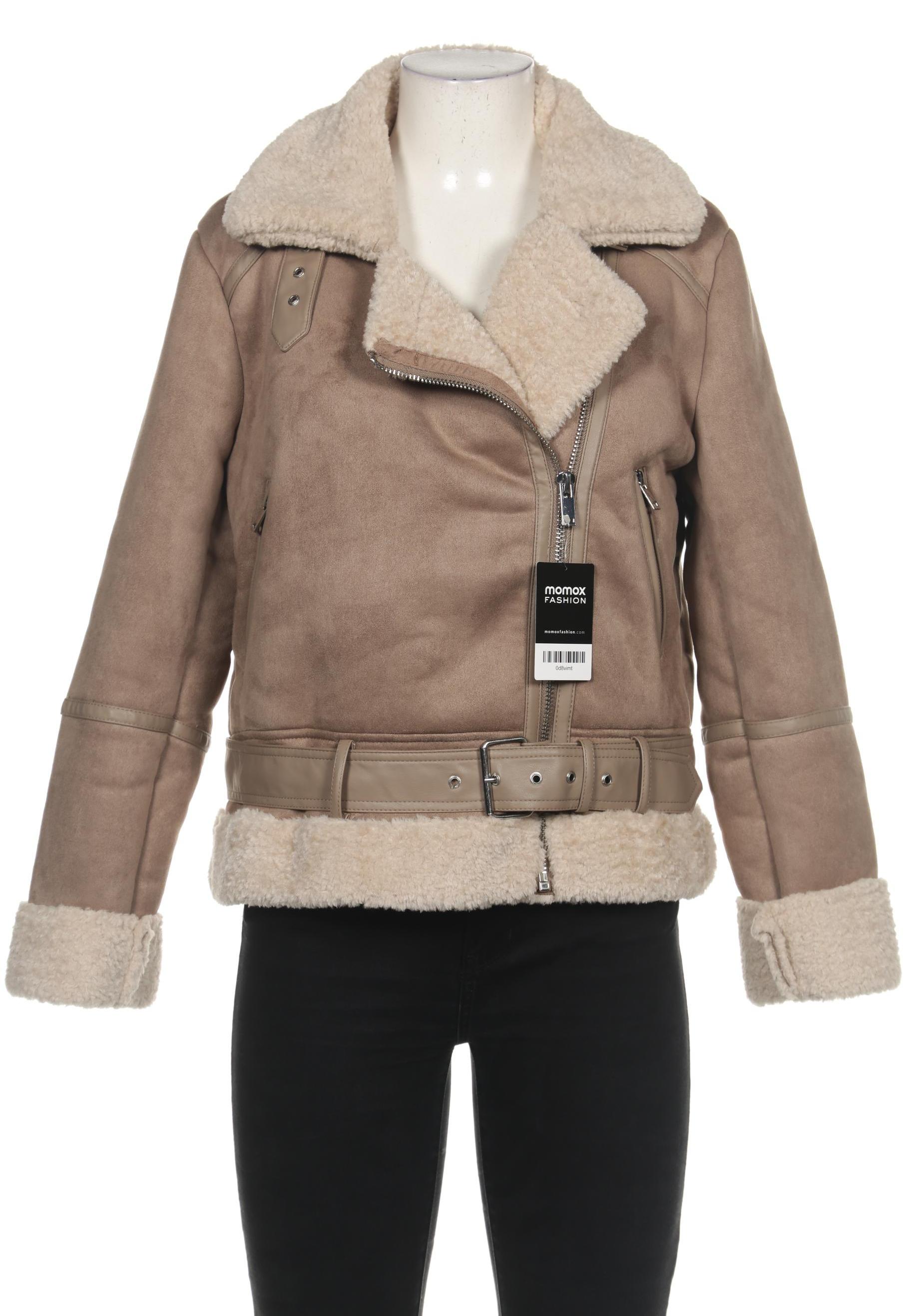 

Stradivarius Damen Jacke, beige, Gr. 42