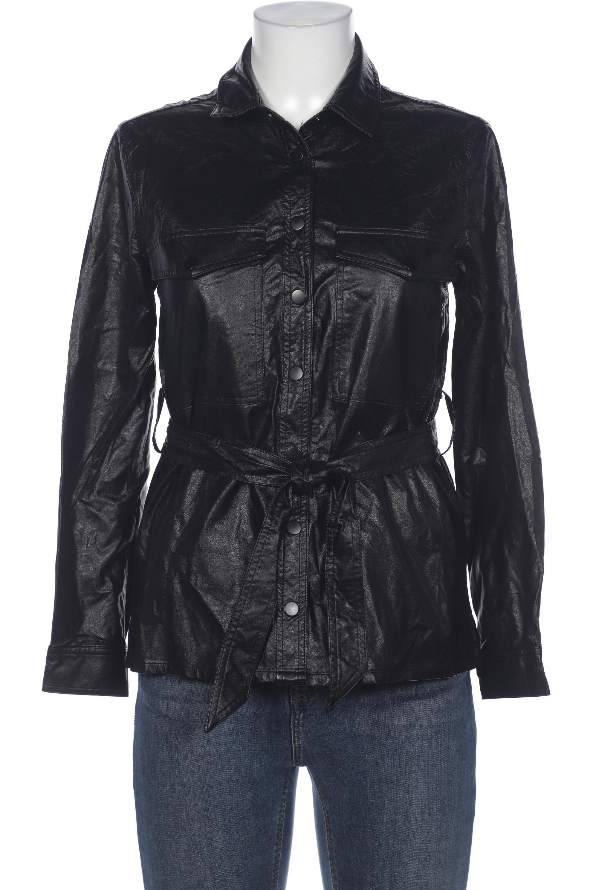 

Stradivarius Damen Jacke, schwarz