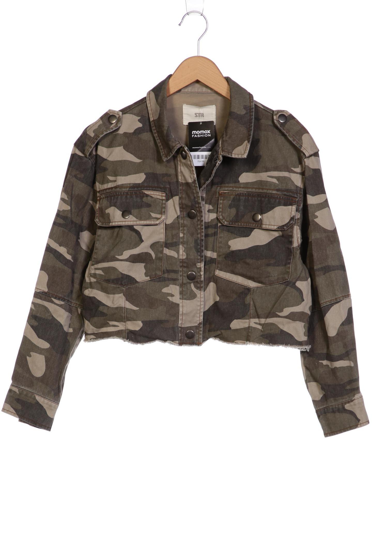 

Stradivarius Damen Jacke, grün