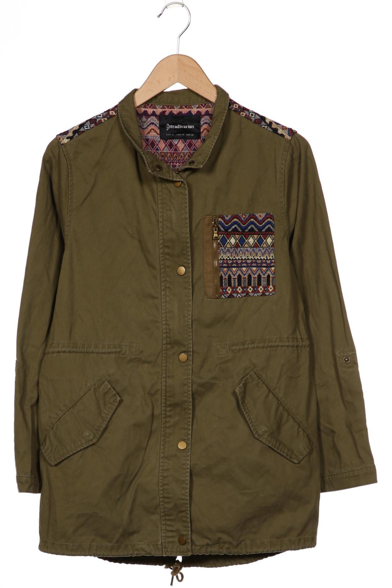 

Stradivarius Damen Jacke, grün