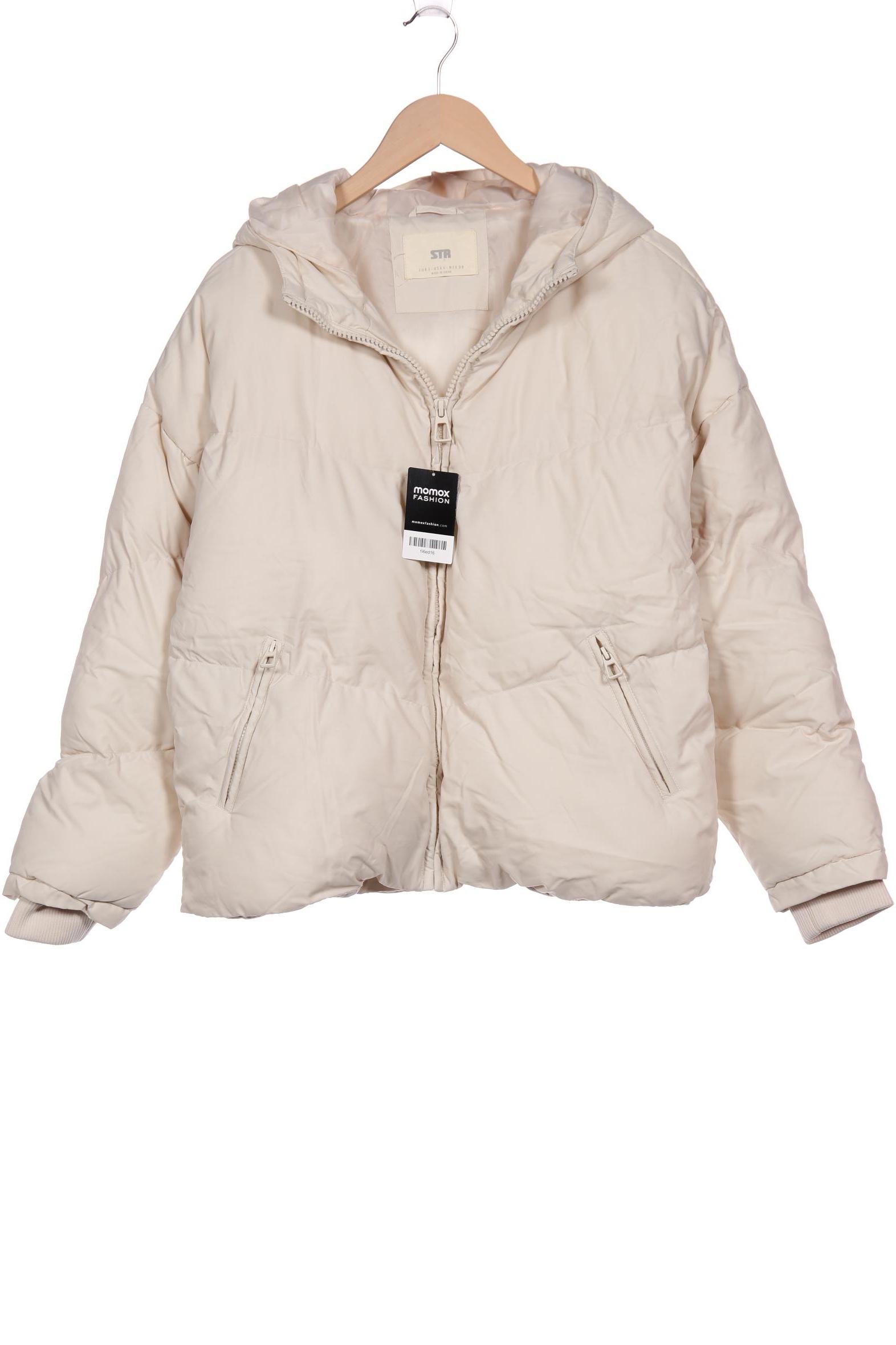 

Stradivarius Damen Jacke, cremeweiß