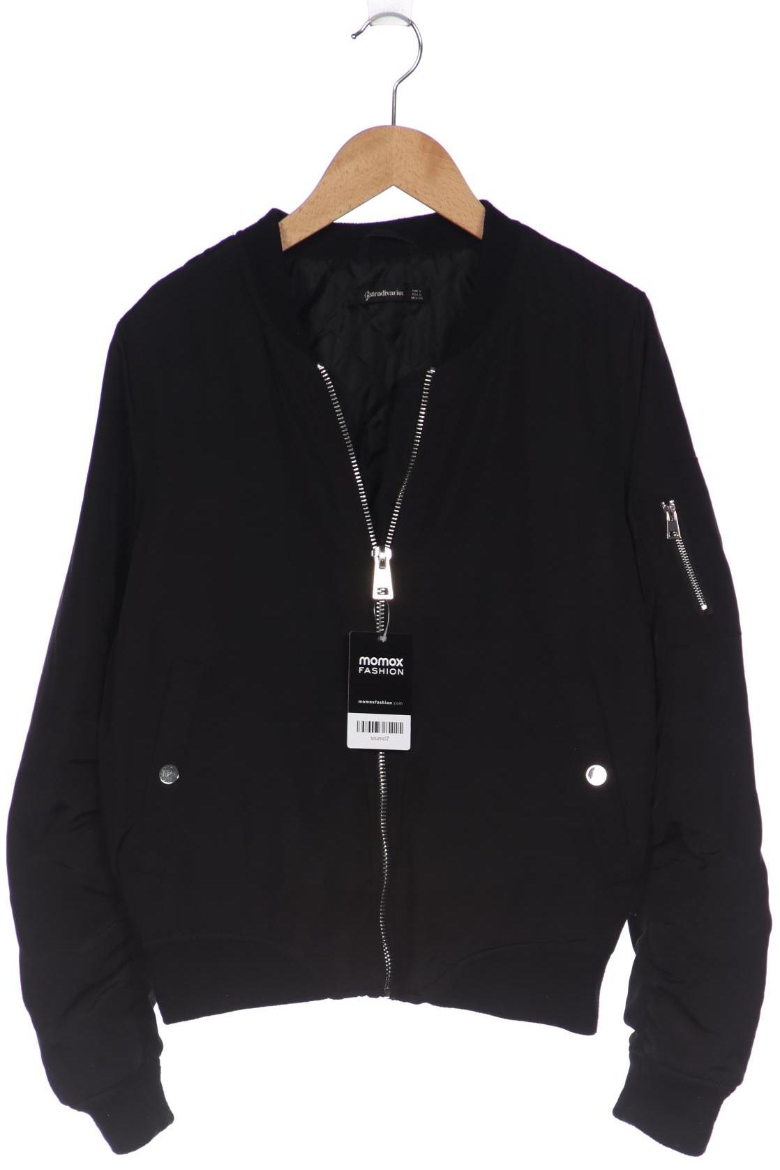 

Stradivarius Damen Jacke, schwarz