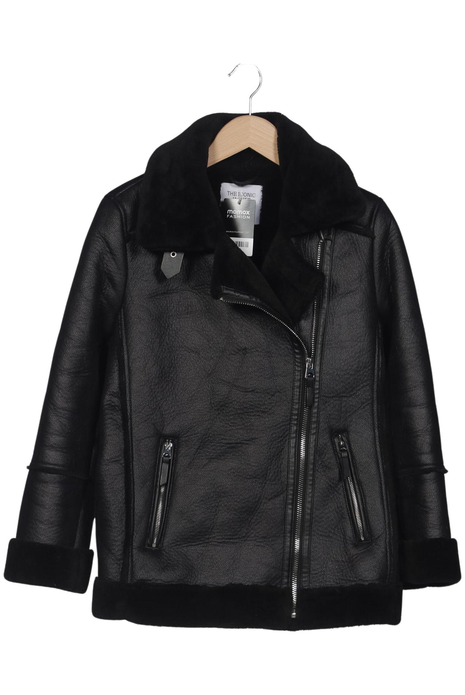 

Stradivarius Damen Jacke, schwarz, Gr. 36