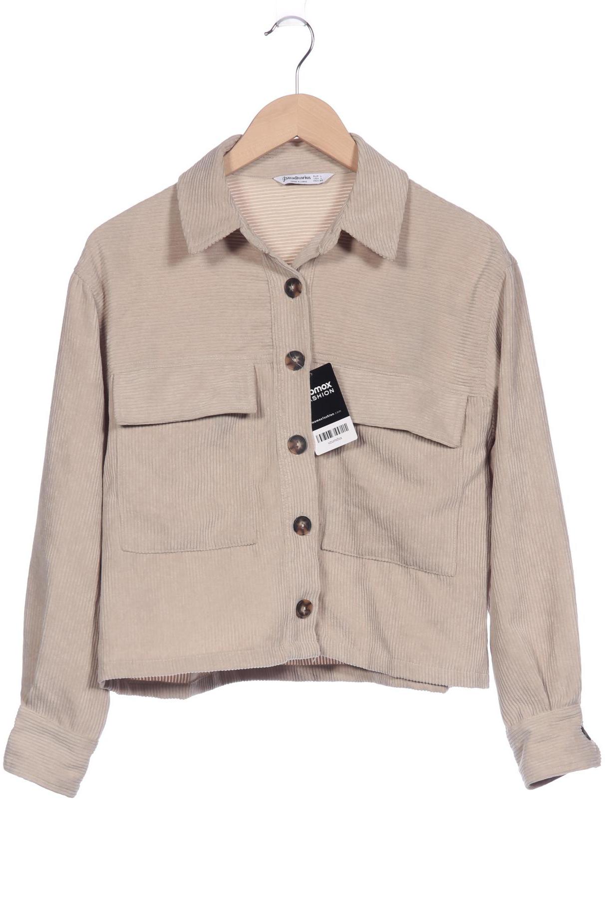 

Stradivarius Damen Jacke, beige, Gr. 42