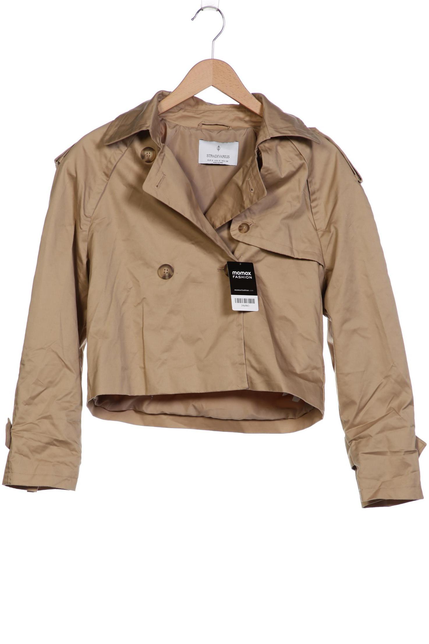 

Stradivarius Damen Jacke, beige, Gr. 36