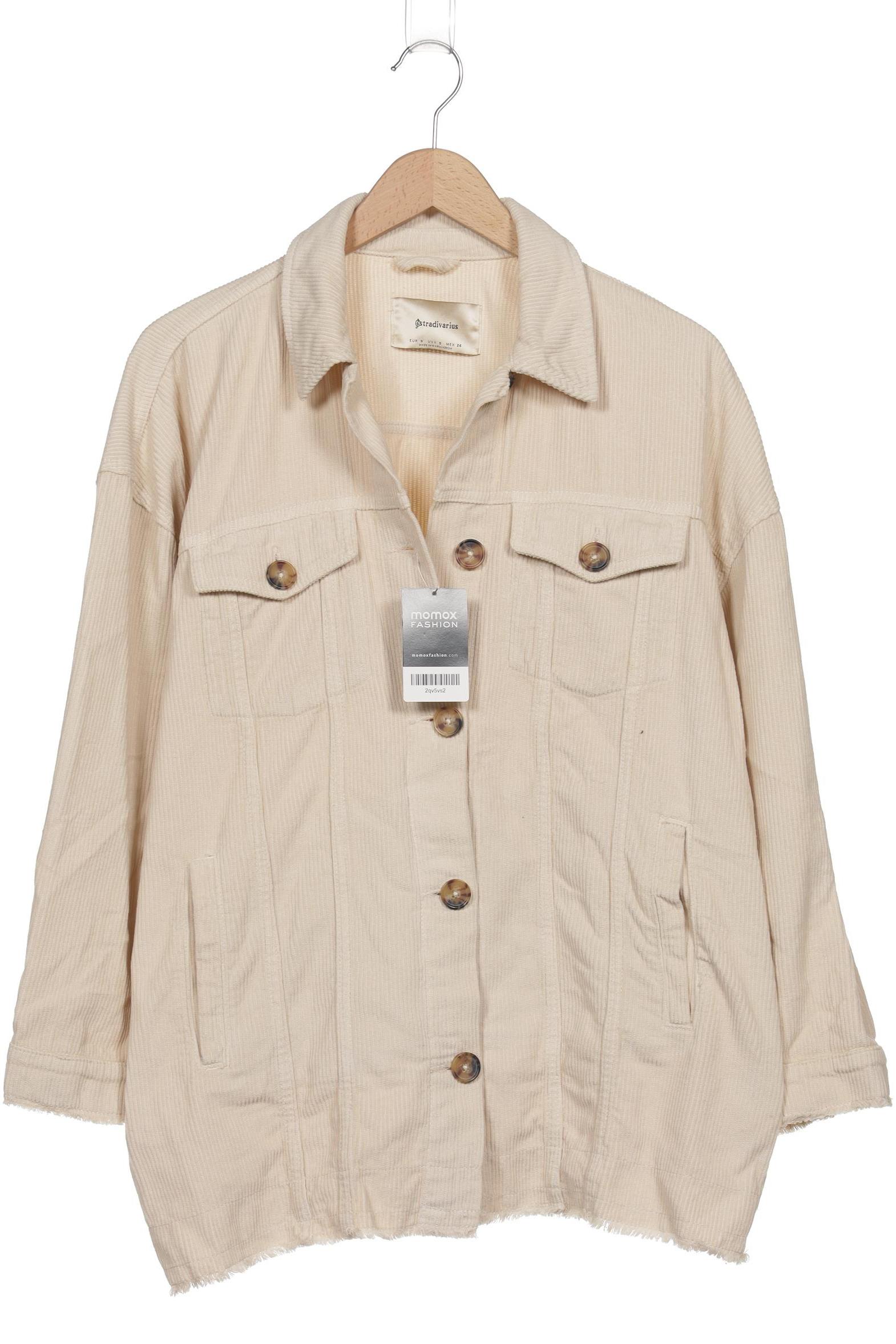 

Stradivarius Damen Jacke, beige, Gr. 36