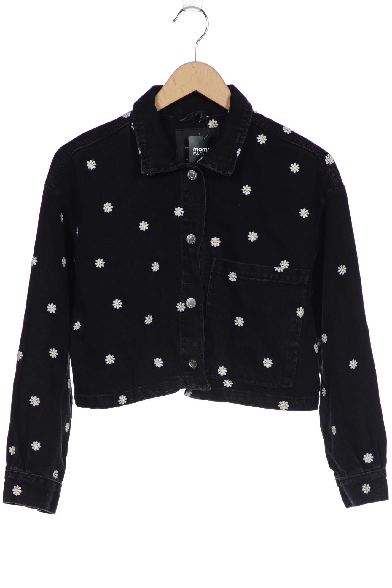 

Stradivarius Damen Jacke, schwarz