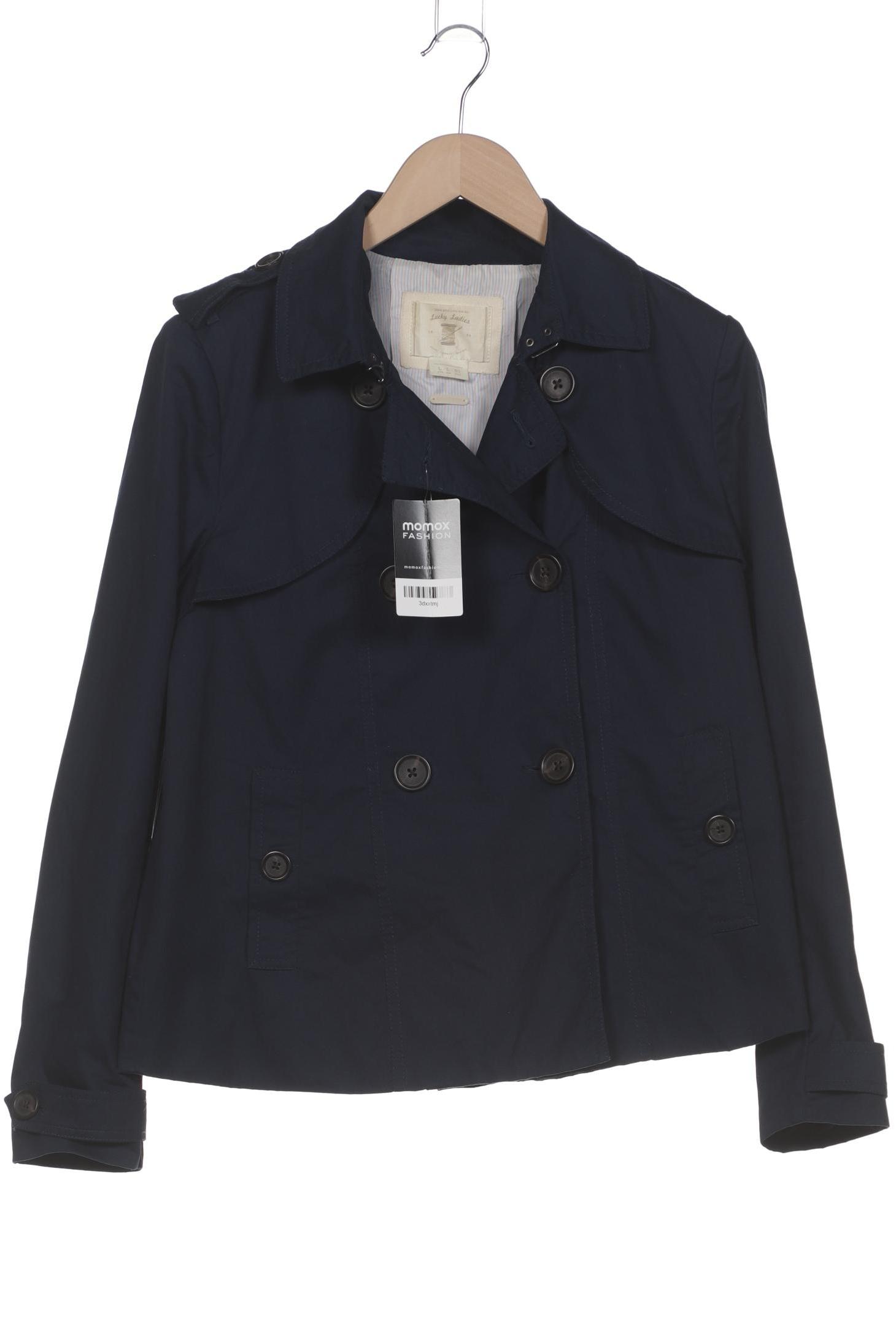 

Stradivarius Damen Jacke, marineblau, Gr. 42