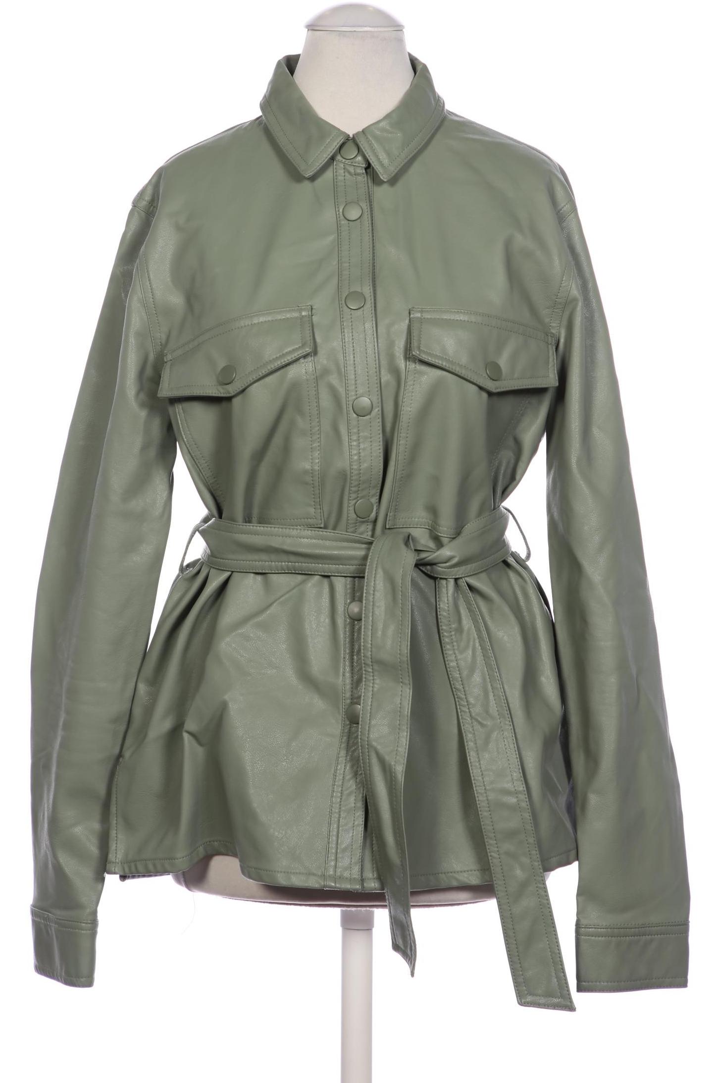 

Stradivarius Damen Jacke, grün, Gr. 36